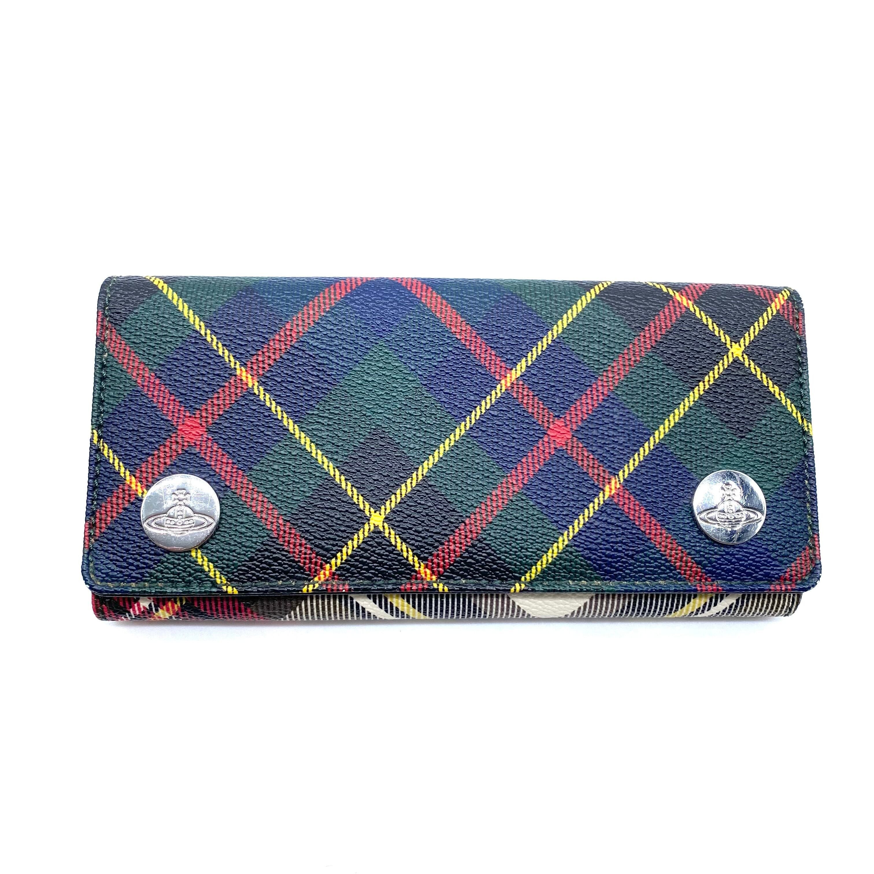 Vivienne Westwood Vivienne Westwood EDIE CLASSIC Long Wallet Plaid 246683446 Size ONE SIZE - 1 Thumbnail