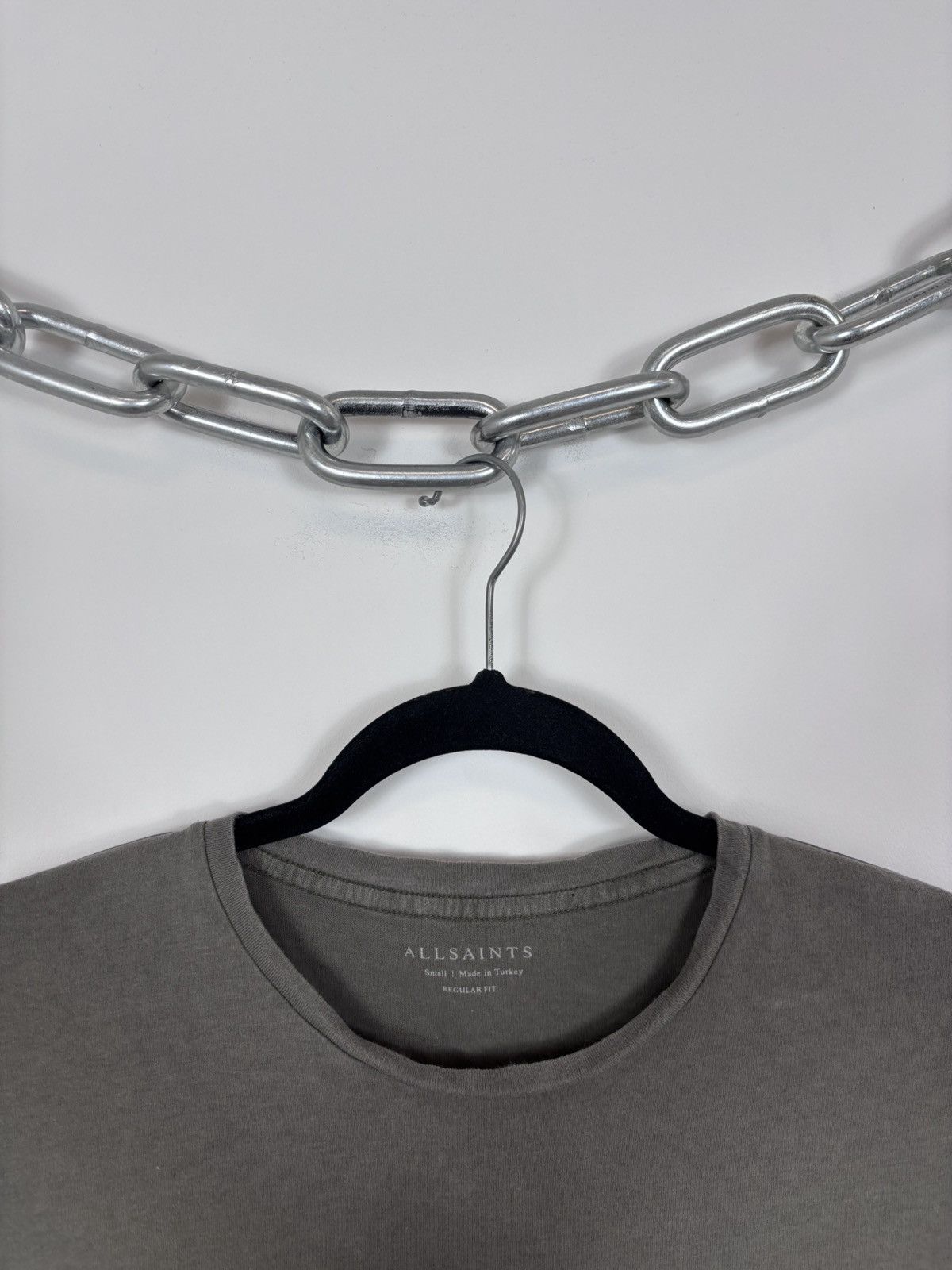 Allsaints AllSaints Brace Tonic Crew Men’s Olive Green T-Shirt Tee Size US S / EU 44-46 / 1 - 4 Thumbnail