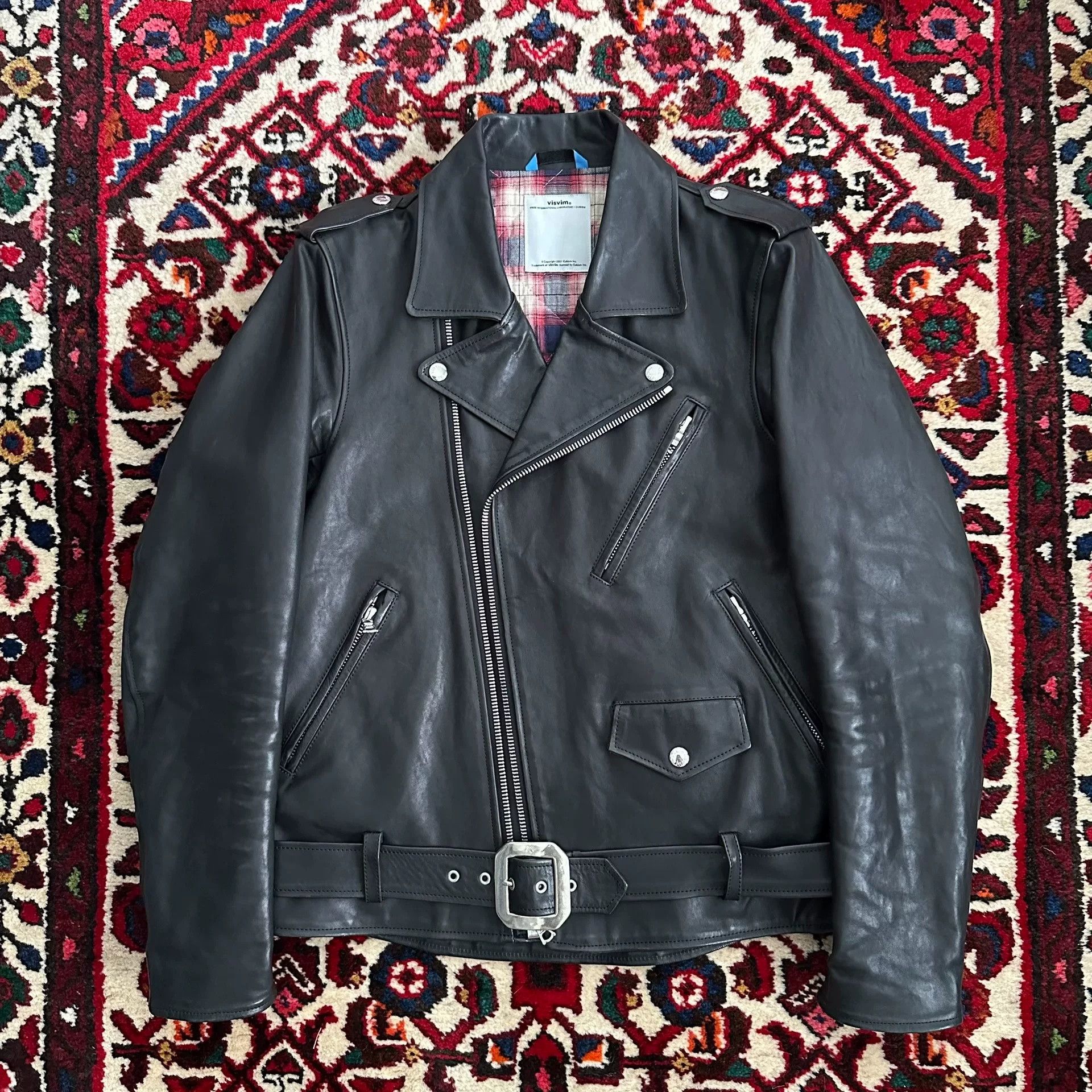 Visvim visvim 10AW Strabler Motorcycle Leather Jacket Size US M / EU 48-50 / 2 - 1 Thumbnail