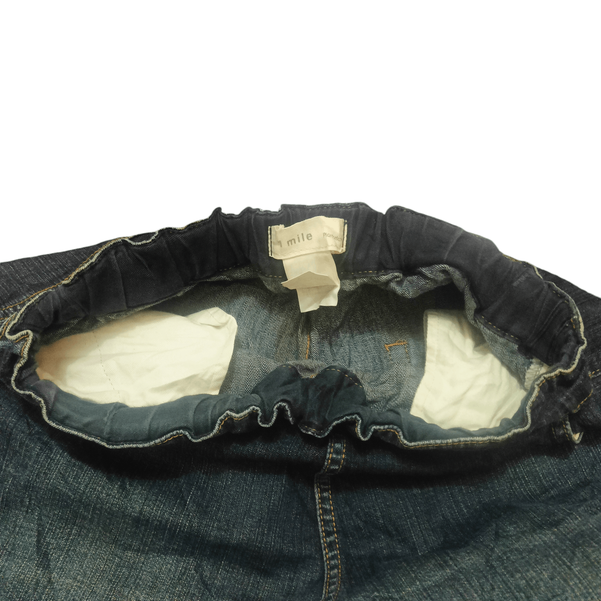 Issey Miyake × Japanese Brand × Vintage 1 mile plantation issey miyake design stretch denim pants Size US 27 - 8 Thumbnail