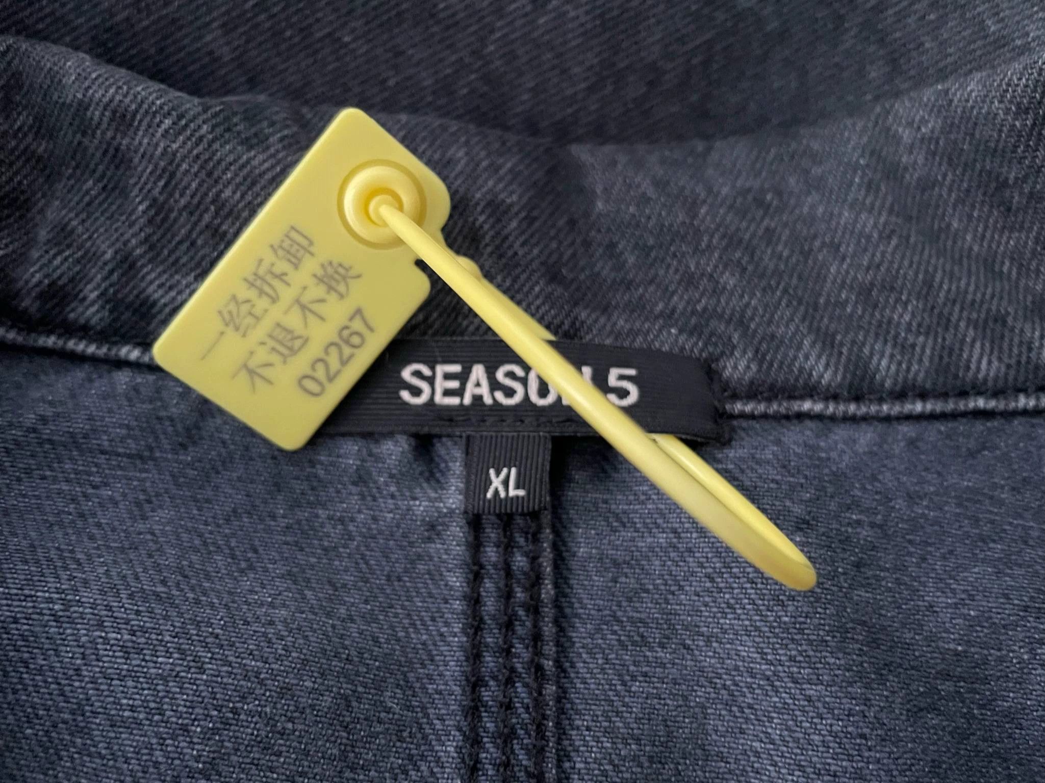 Yeezy Yeezy Season 5 Washed Denim Jacket XL Size US XL / EU 56 / 4 - 6 Thumbnail