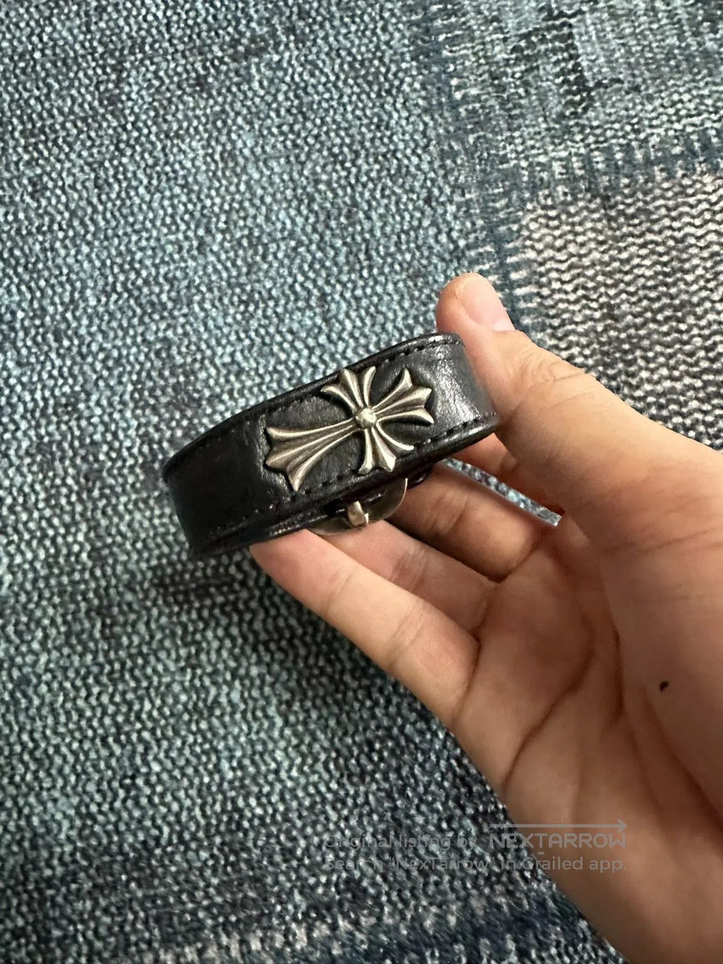 Chrome Hearts Chromehearts Cross Design Bracelet. Size ONE SIZE - 2 Thumbnail
