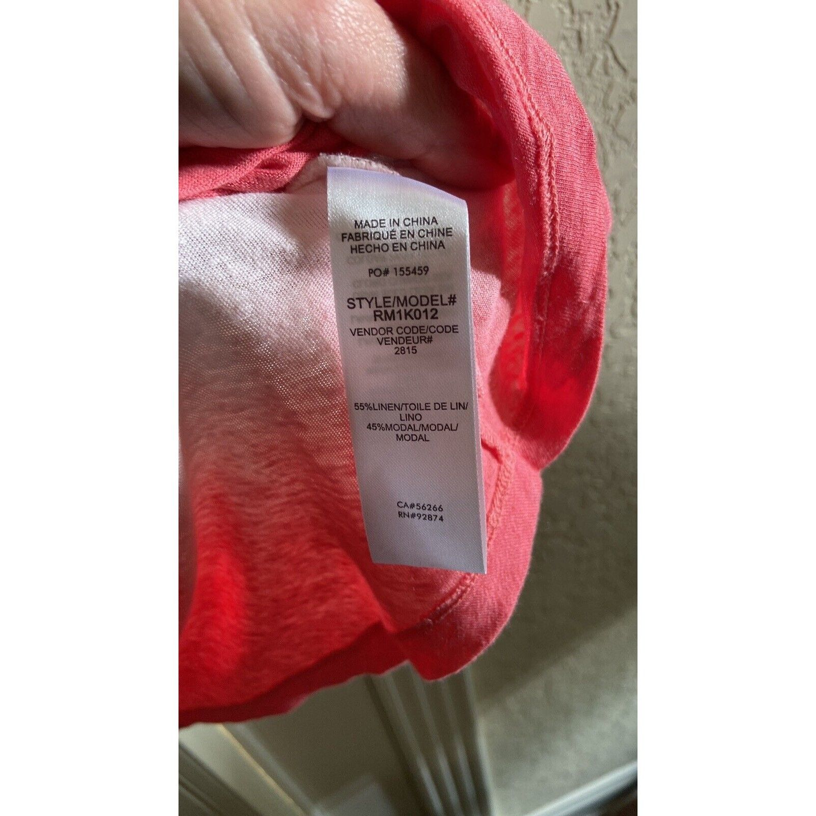 Splendid Splendid XS Pink White Ombre Tie Dye Tank Top Blouse Size XS / US 0-2 / IT 36-38 - 5 Thumbnail