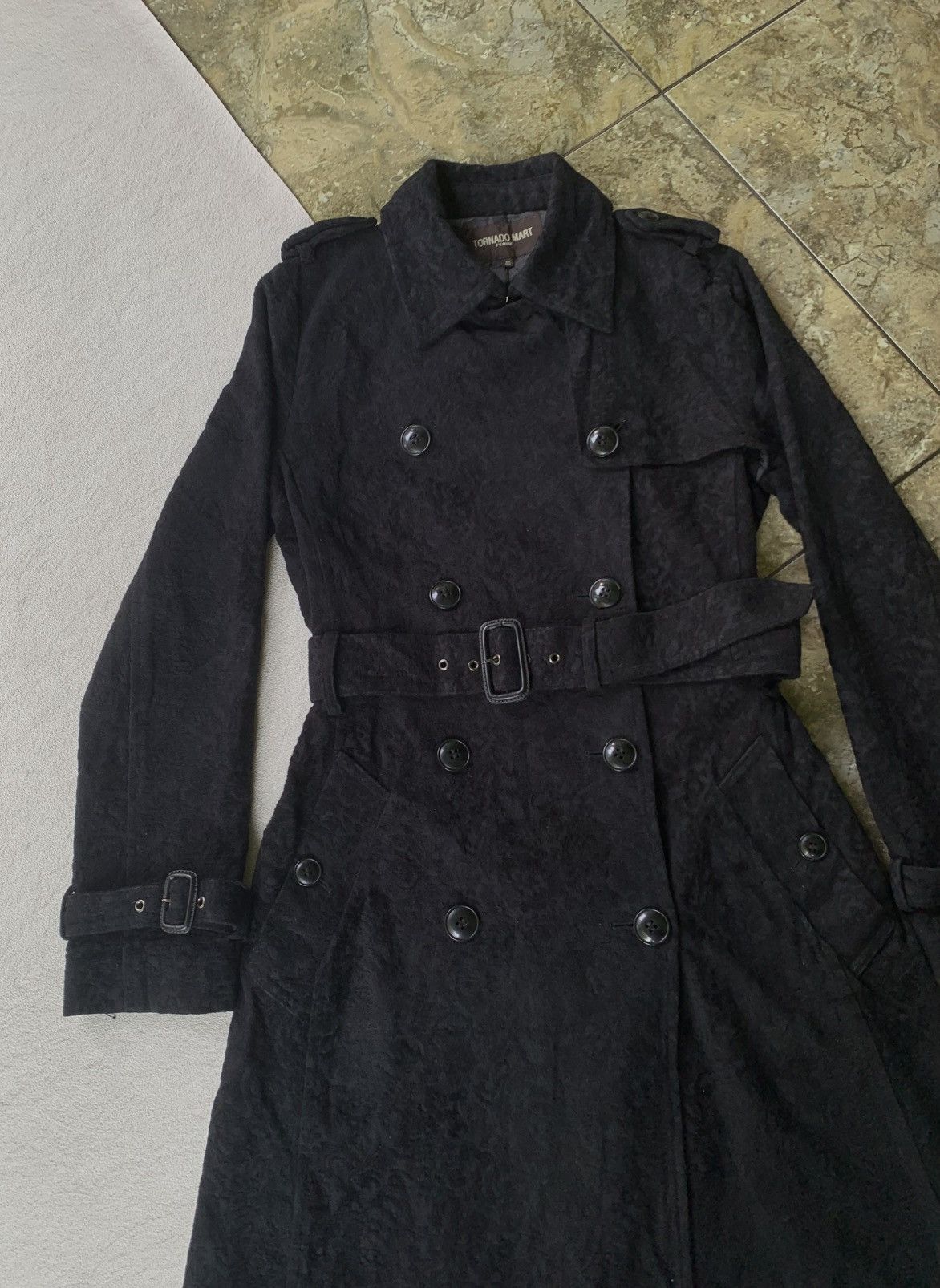 Tornado Mart 2000s Tornado Mart Floral Long Coats Size XS / US 0-2 / IT 36-38 - 2 Thumbnail