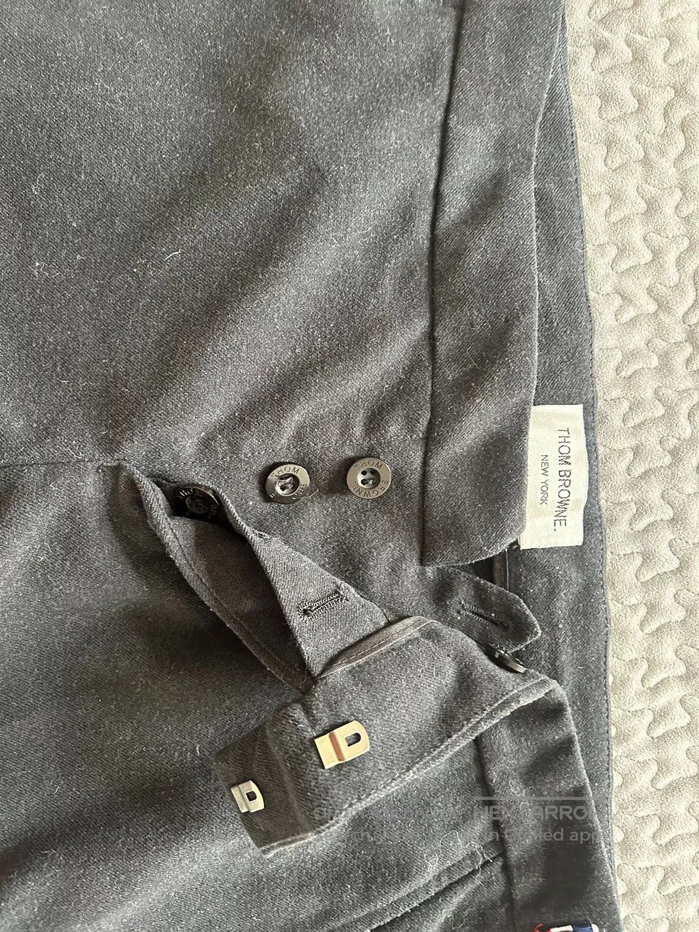 Thom Browne Thom Browne Gray Casual Pants. Size US 30 / EU 46 - 1 Thumbnail