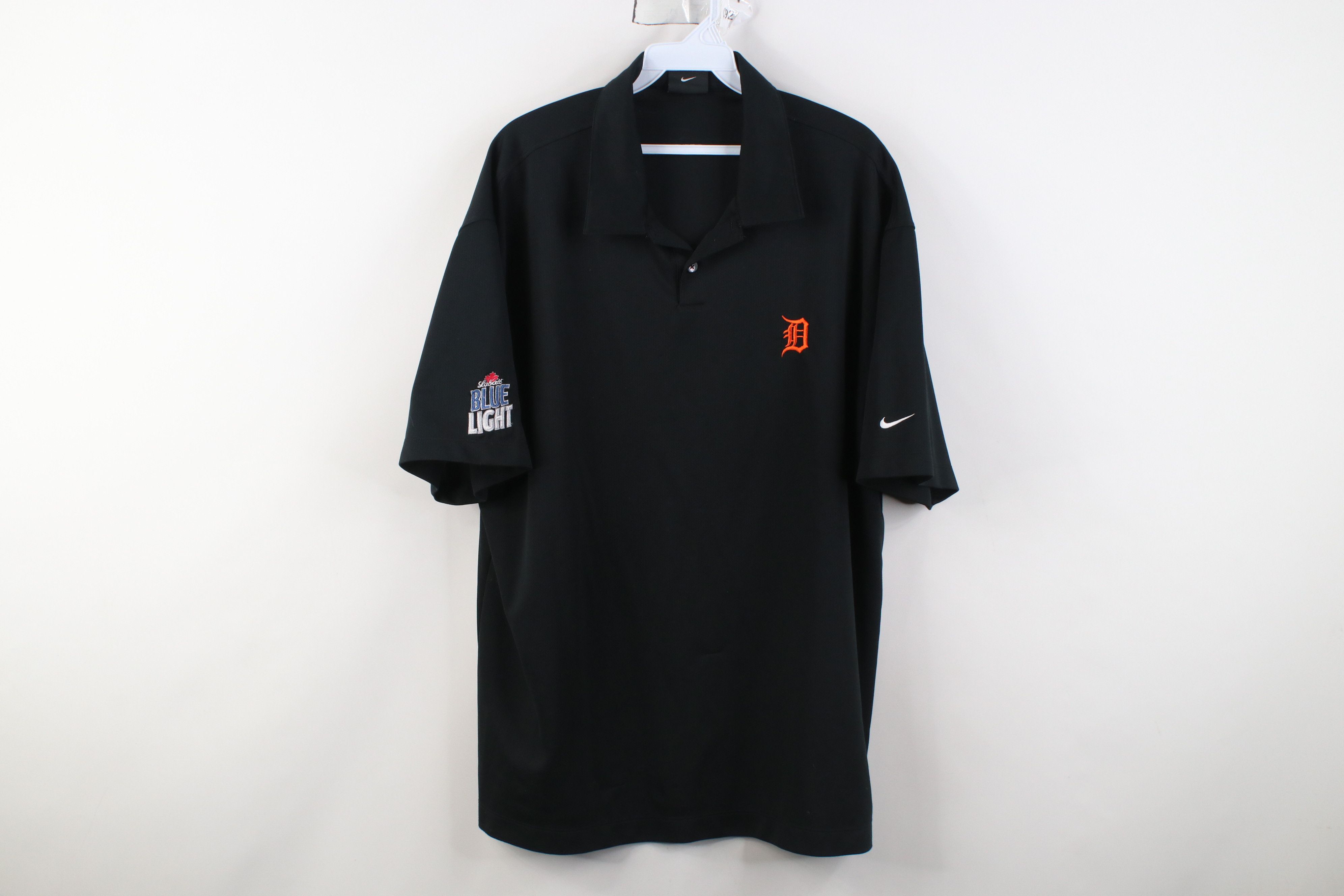 Nike Nike Golf Beer Detroit Tigers Baseball Golf Polo Shirt Black Size US XL / EU 56 / 4 - 1 Thumbnail
