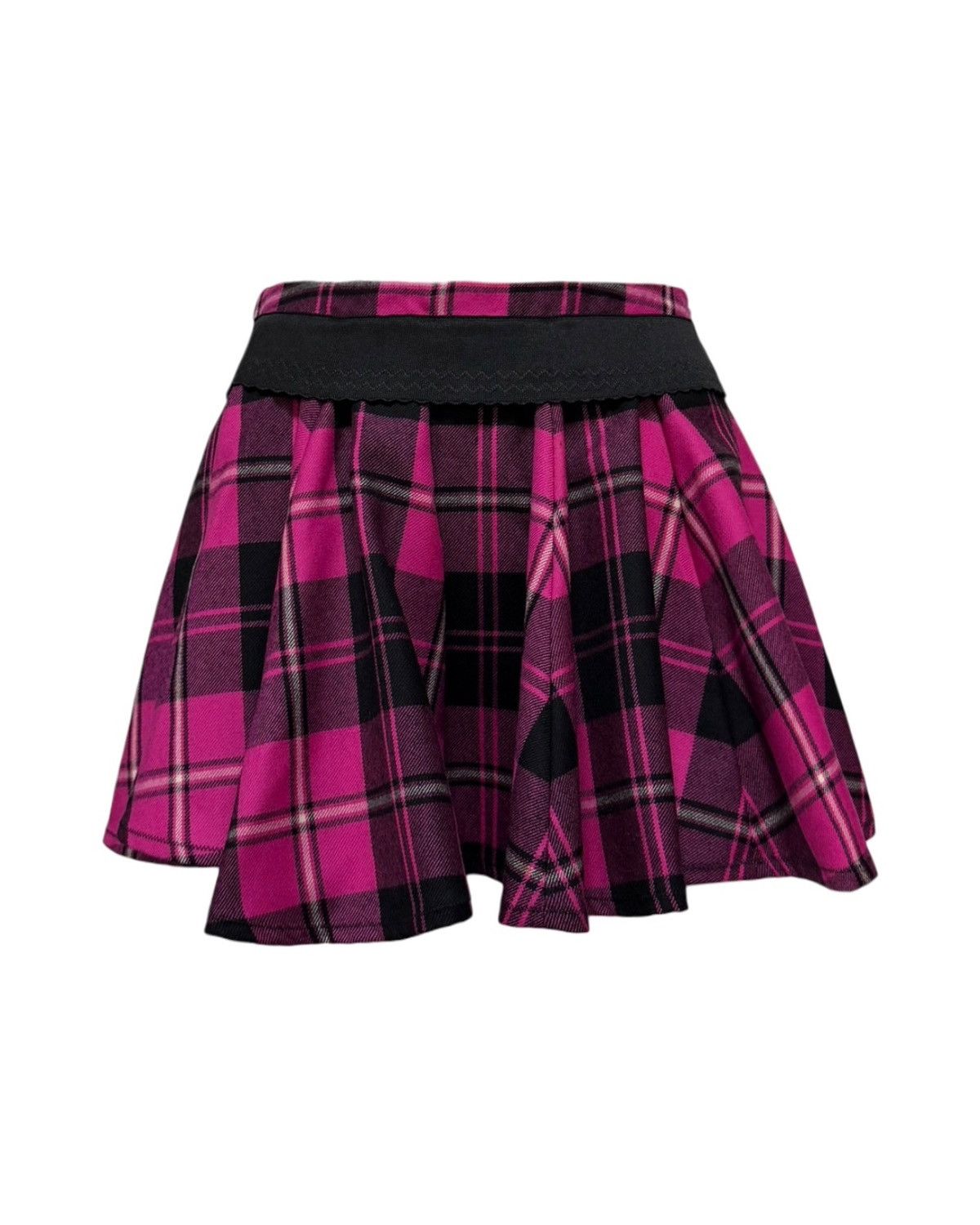 Dolce & Gabbana D&G Fall Winter 2003 Tartan Flared Mini Skirt Size 26" / US 2 / IT 38 - 1 Thumbnail