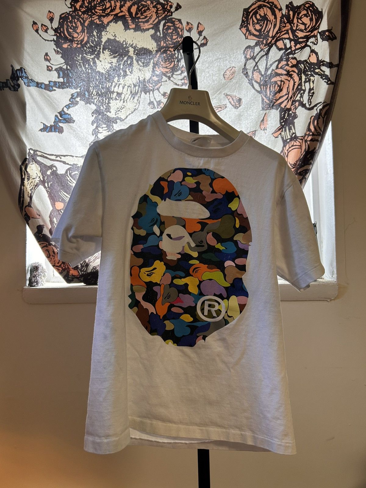Bape Bape Multicolor Big Head Tee Size US S / EU 44-46 / 1 - 1 Thumbnail