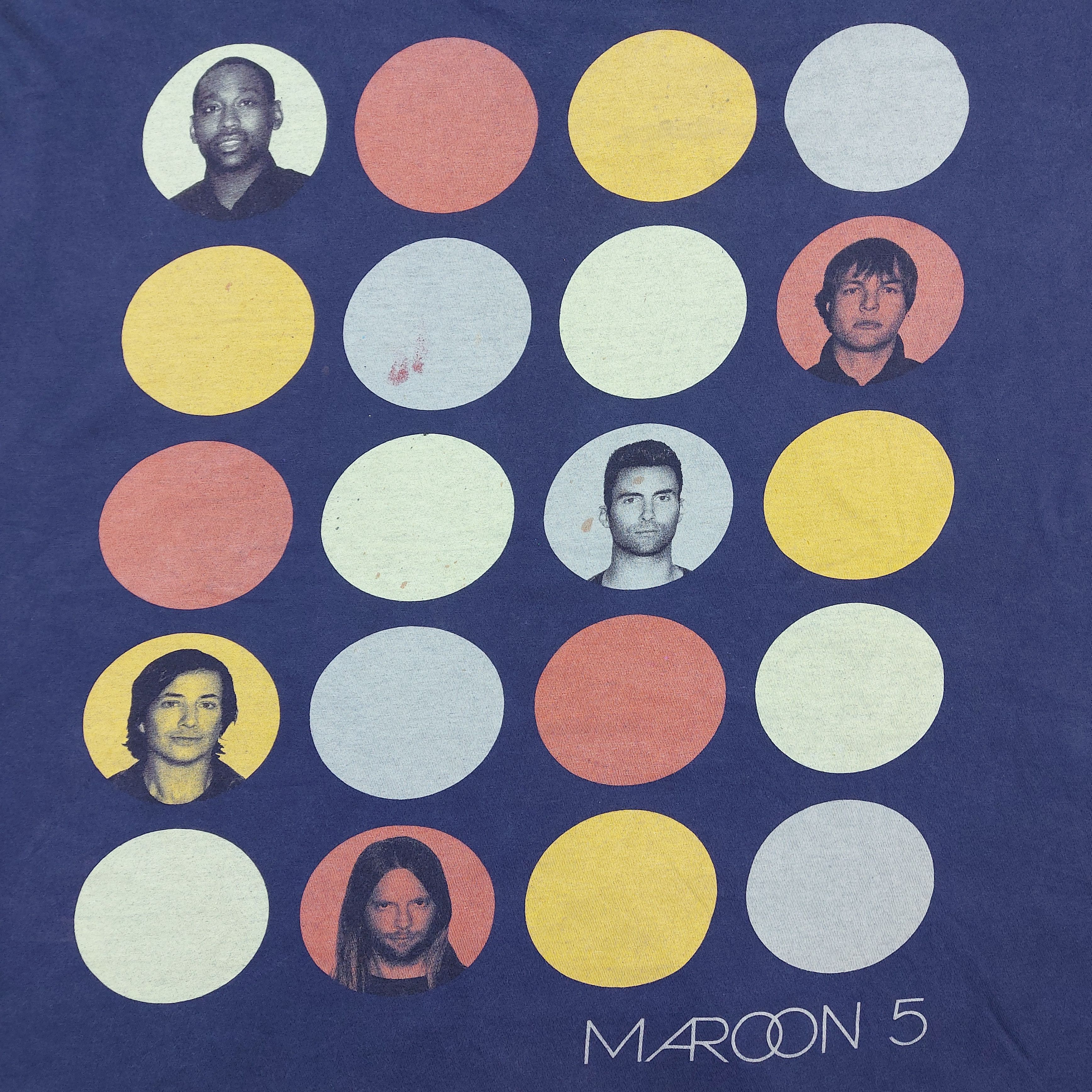 Band Tees Maroon 5 Band North America Tour 2013 Double-Sided TEE Size US XL / EU 56 / 4 - 4 Thumbnail