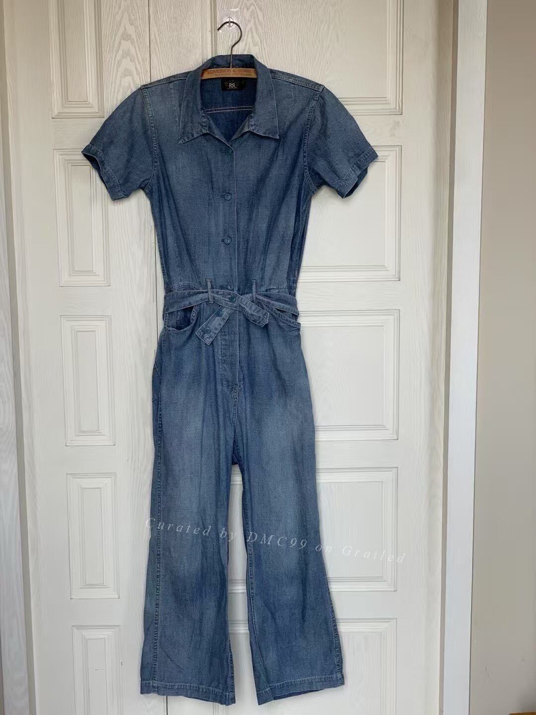 RRL Ralph Lauren RRL Workwear Denim Jumpsuit Size 36" / US 14 / IT 50 - 1 Thumbnail