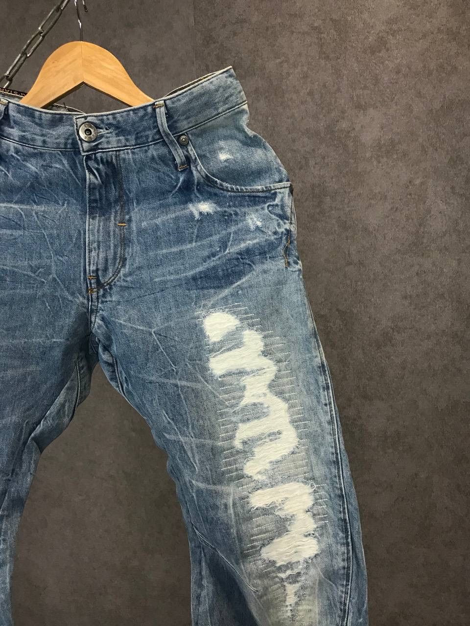 G-Star G Star Raw distressed denim jeans Size US 28 / EU 44 - 2 Thumbnail