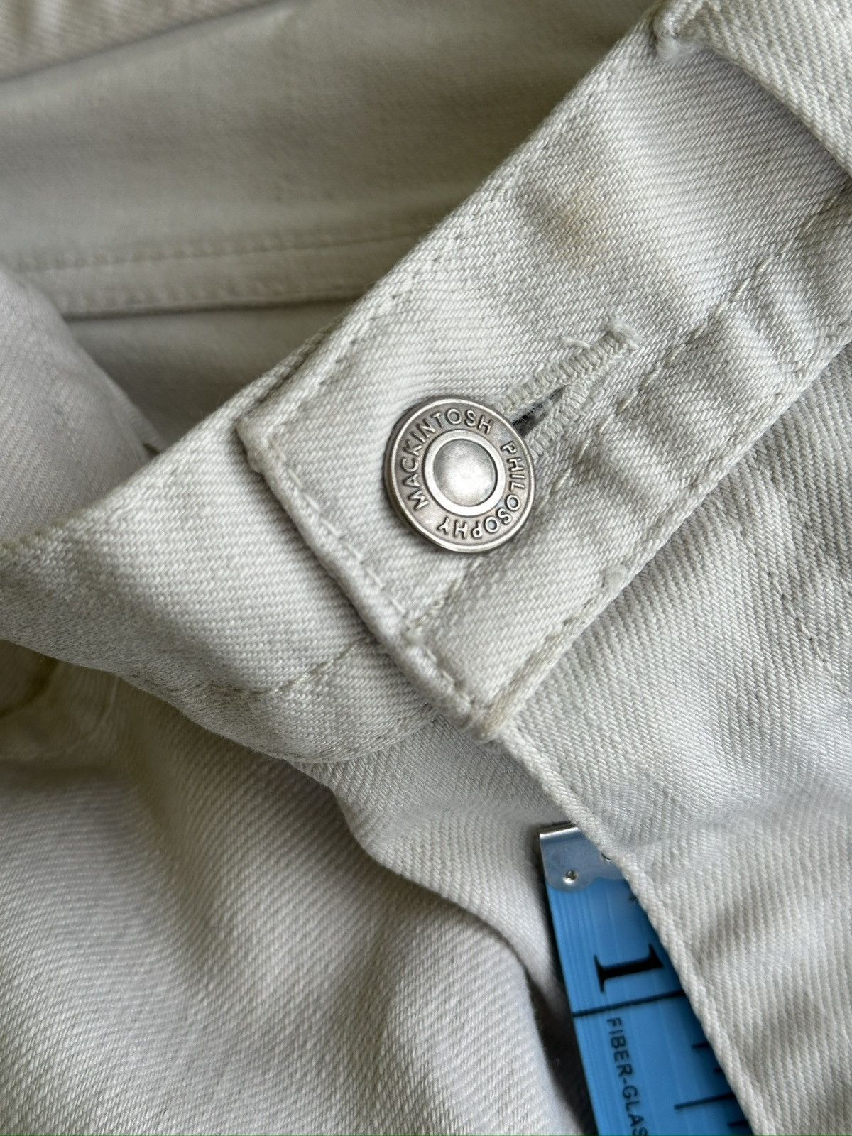 Mackintosh Mackintosh White Denim 💥🎌 Size US 30 / EU 46 - 7 Thumbnail