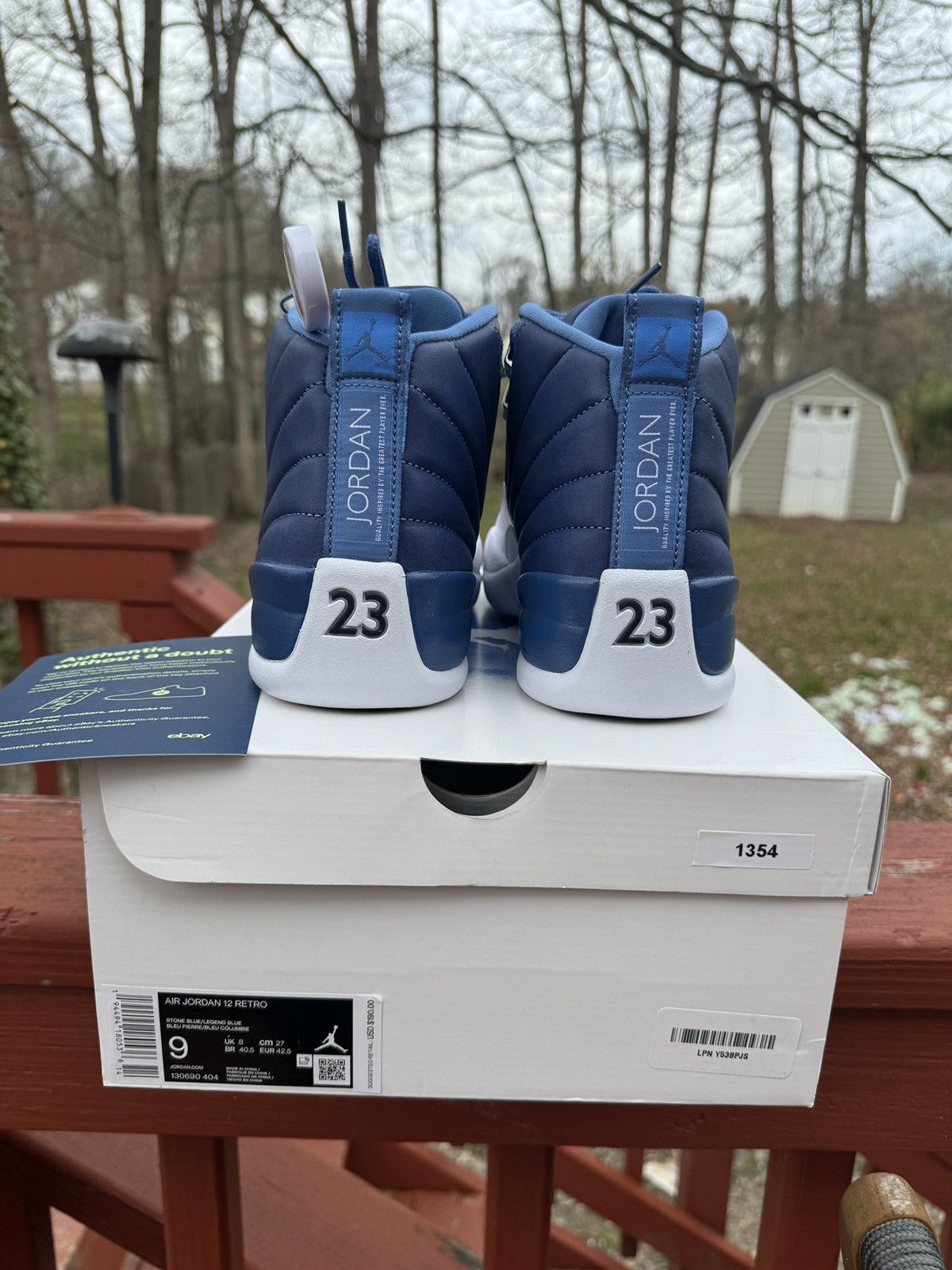 Jordan Brand × Nike Jordan 12 “Indigo” Size US 9 / EU 42 - 5 Thumbnail
