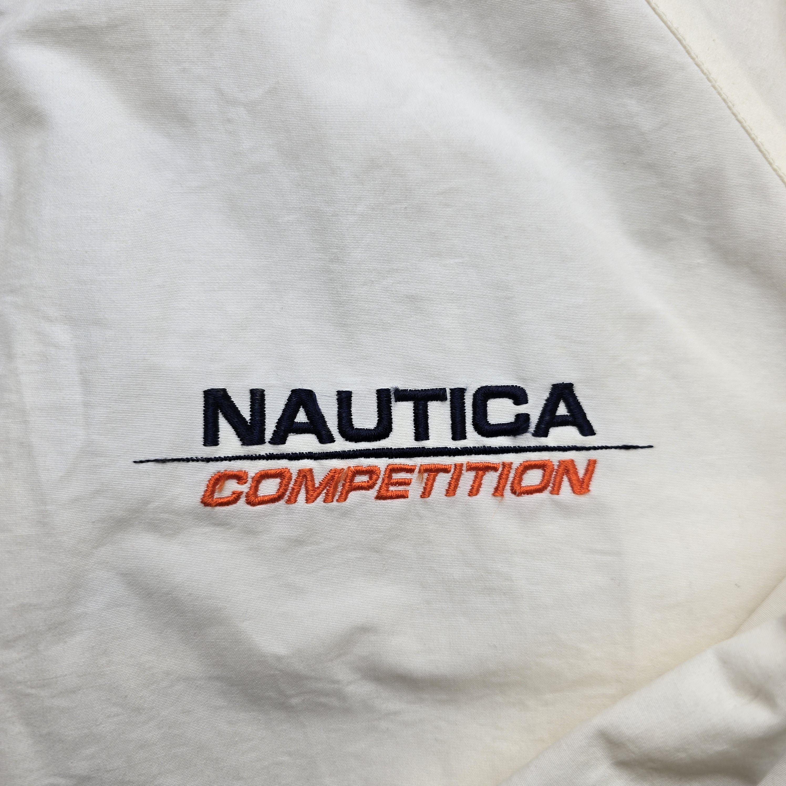 Nautica Vintage Nautica Sailing Jacket White/Orange Men's XL Size US XL / EU 56 / 4 - 5 Thumbnail