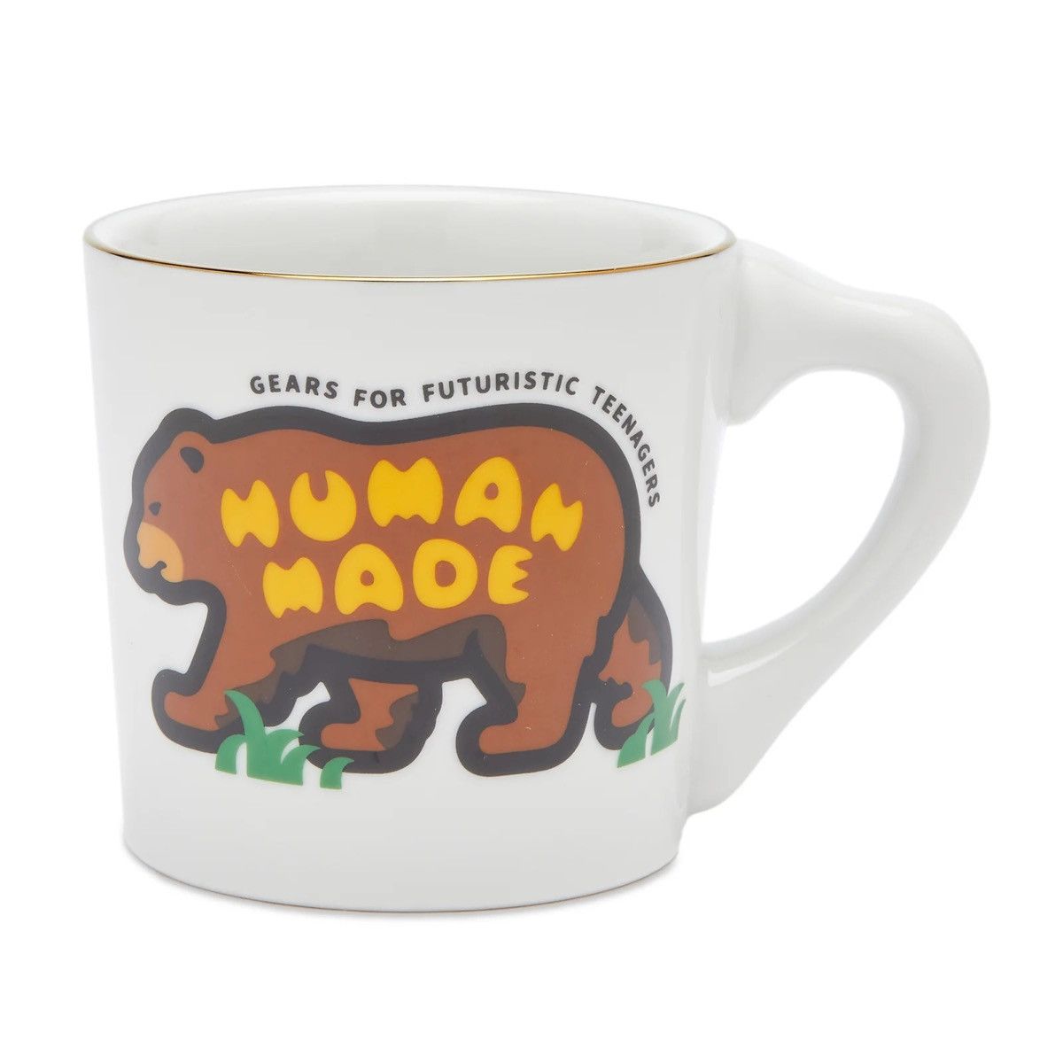 Human Made Brown Bear Coffee Mug