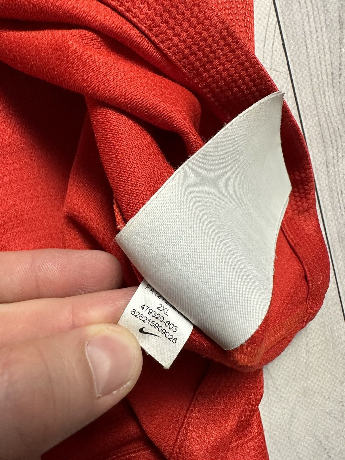 Nike × Vintage Vintage Inter Milan soccer jersey red size XXL rare Size US XXL / EU 58 / 5 - 9 Thumbnail
