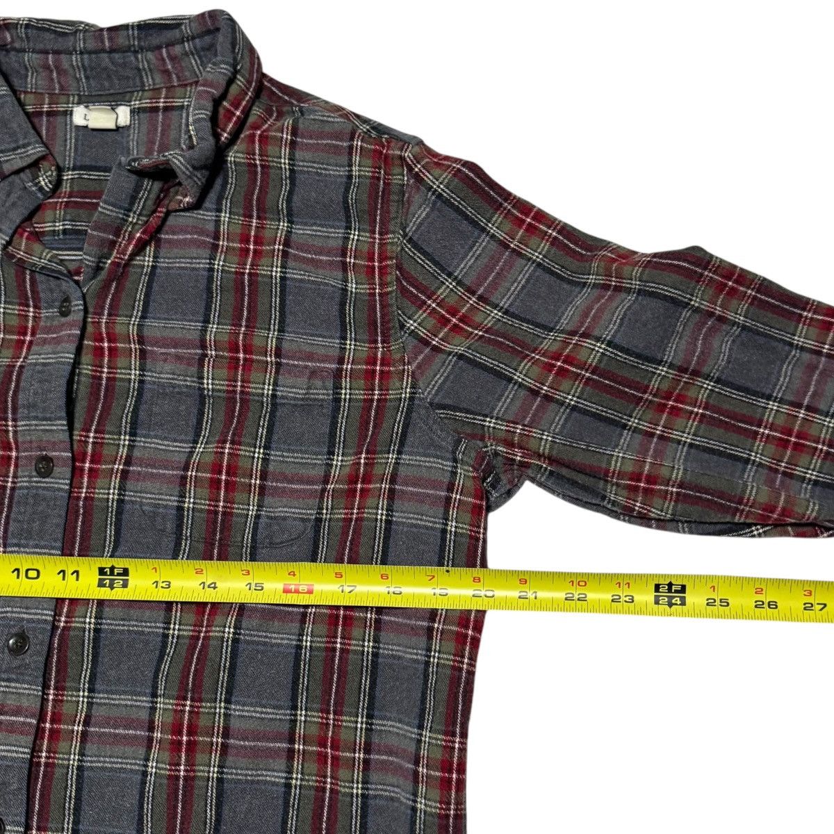 L.L. Bean L.L. Bean Plaid Flannel Button Down Shirt Men's Large Size US L / EU 52-54 / 3 - 5 Thumbnail