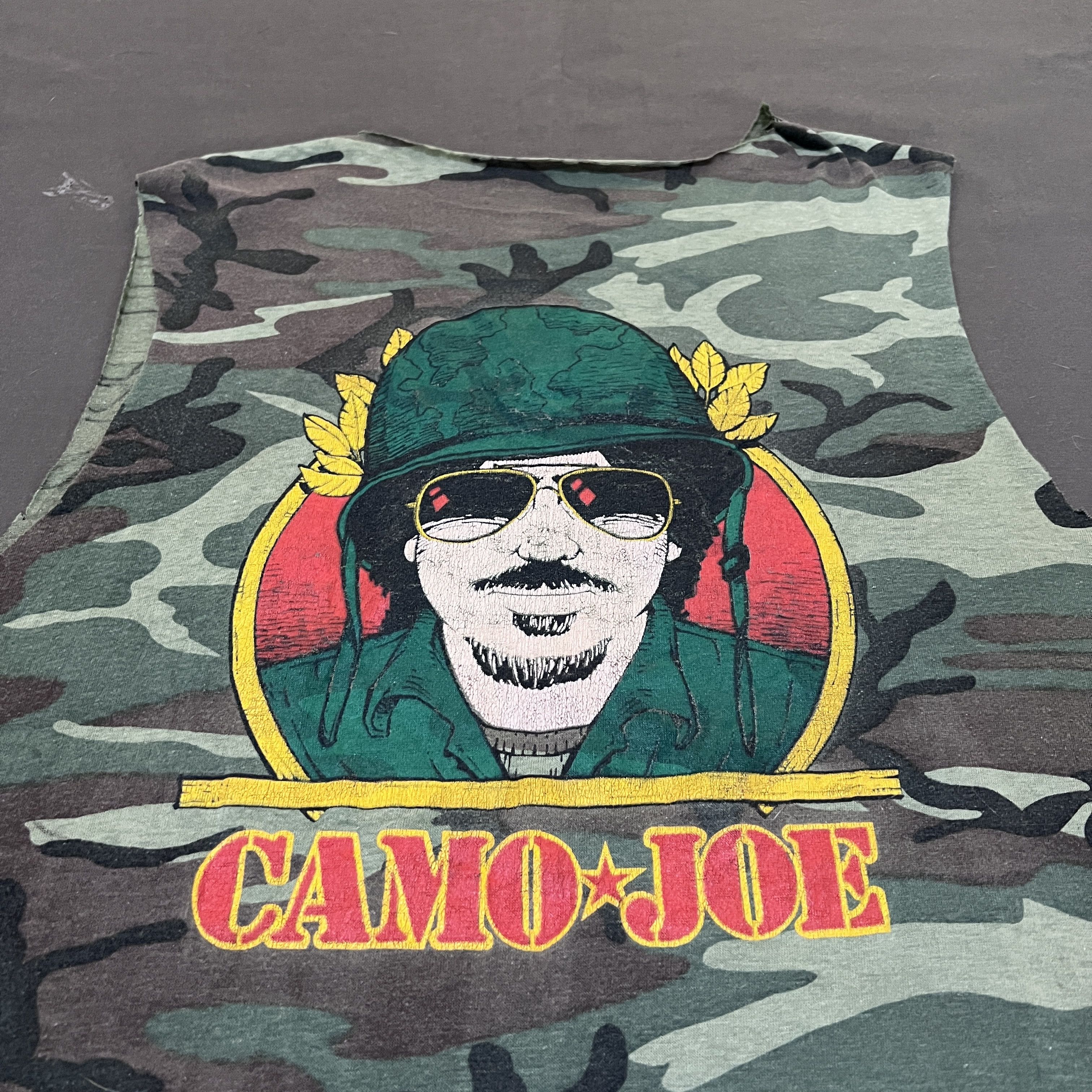 Vintage VINTAGE 90s Camo Joe Military Fashion Tee Size US M / EU 48-50 / 2 - 2 Thumbnail