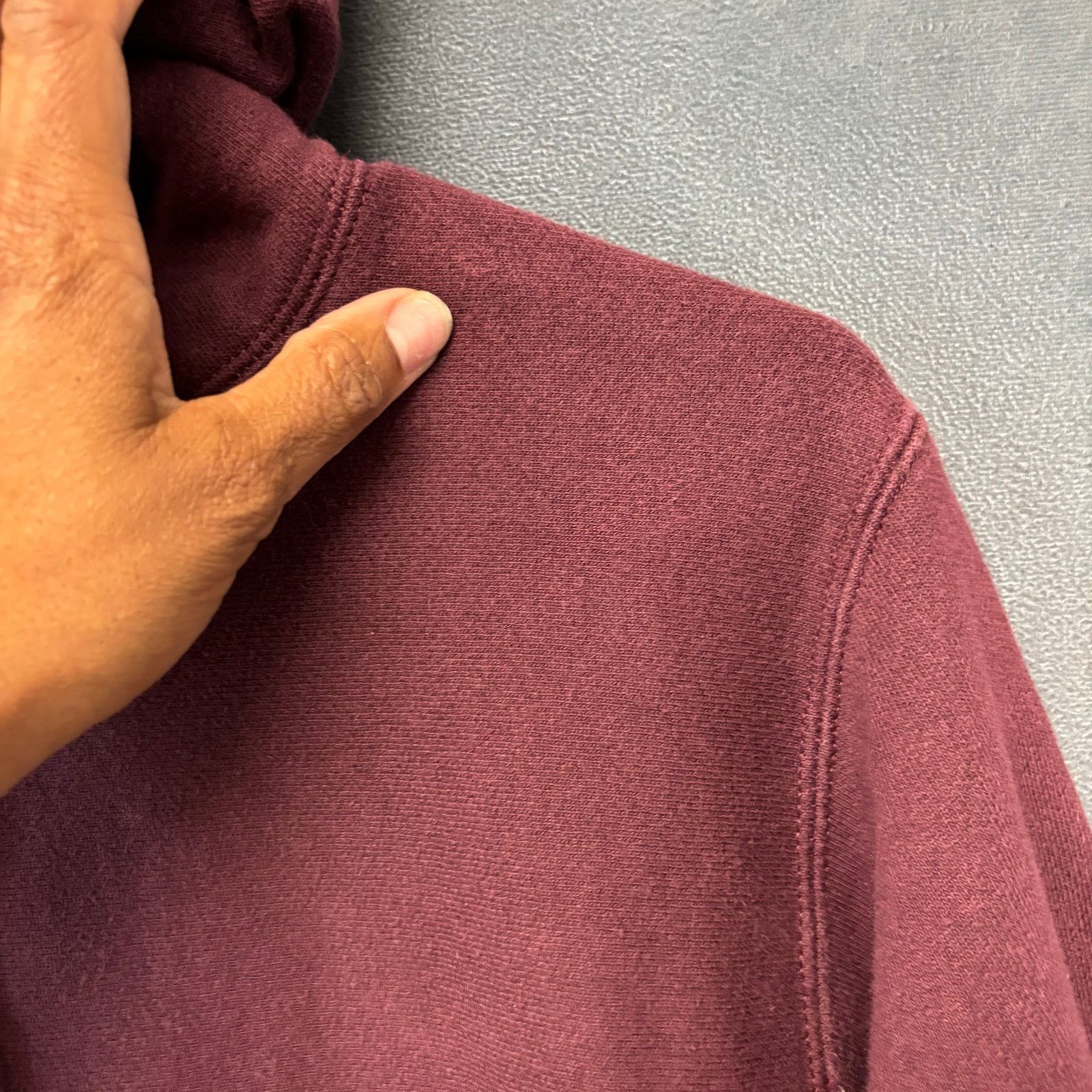 Champion Champion Reverse Weave Hoodie Burgundy Maroon Pullover Size US S / EU 44-46 / 1 - 7 Thumbnail
