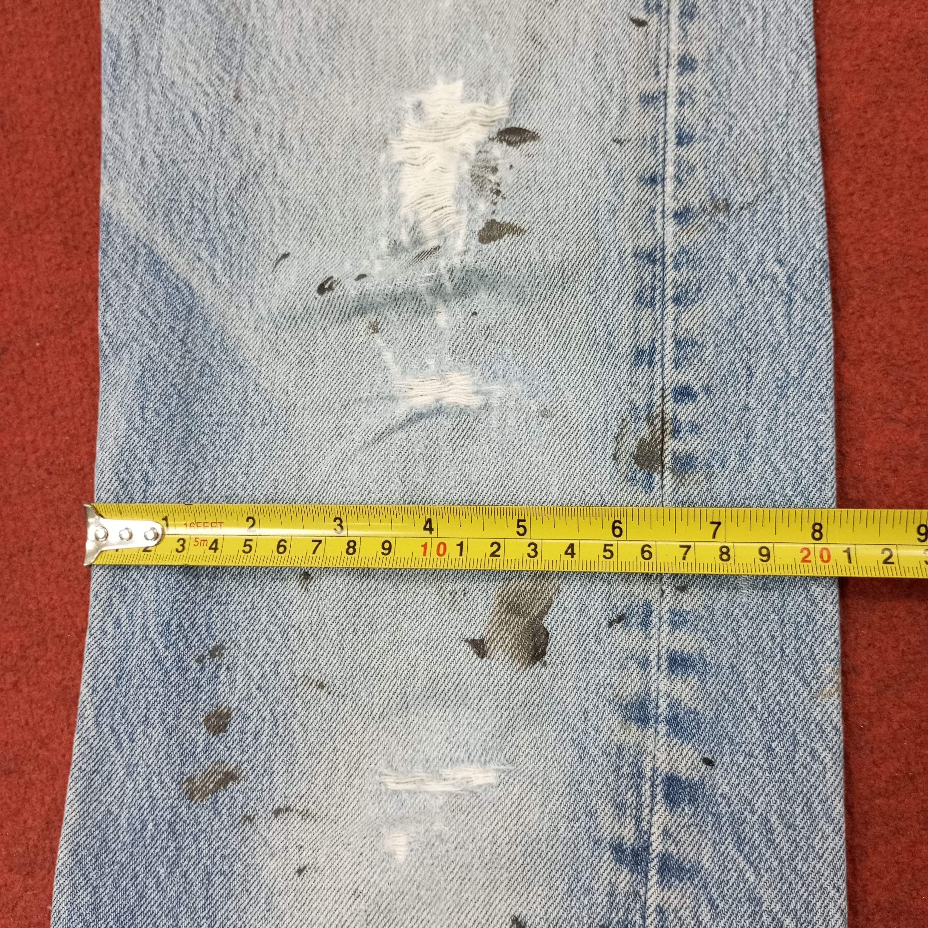 Levi's Levis 501 Streetwear Distressed Jeans c252n10 Size US 28 / EU 44 - 10 Thumbnail