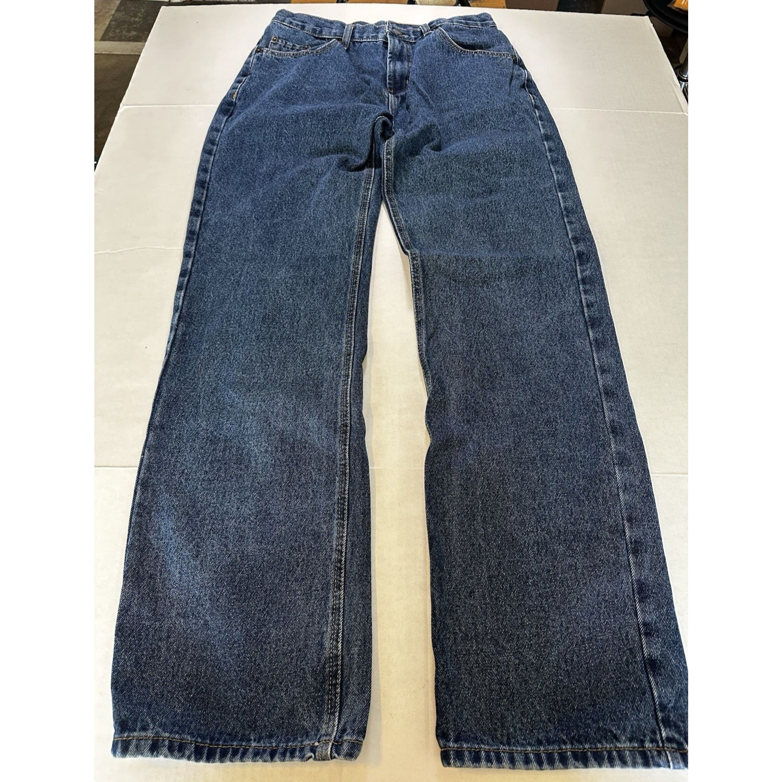 Other Rural King Blue Jeans Denim 32x34 Cotton Workwear Western Size US 32 / EU 48 - 18 Thumbnail