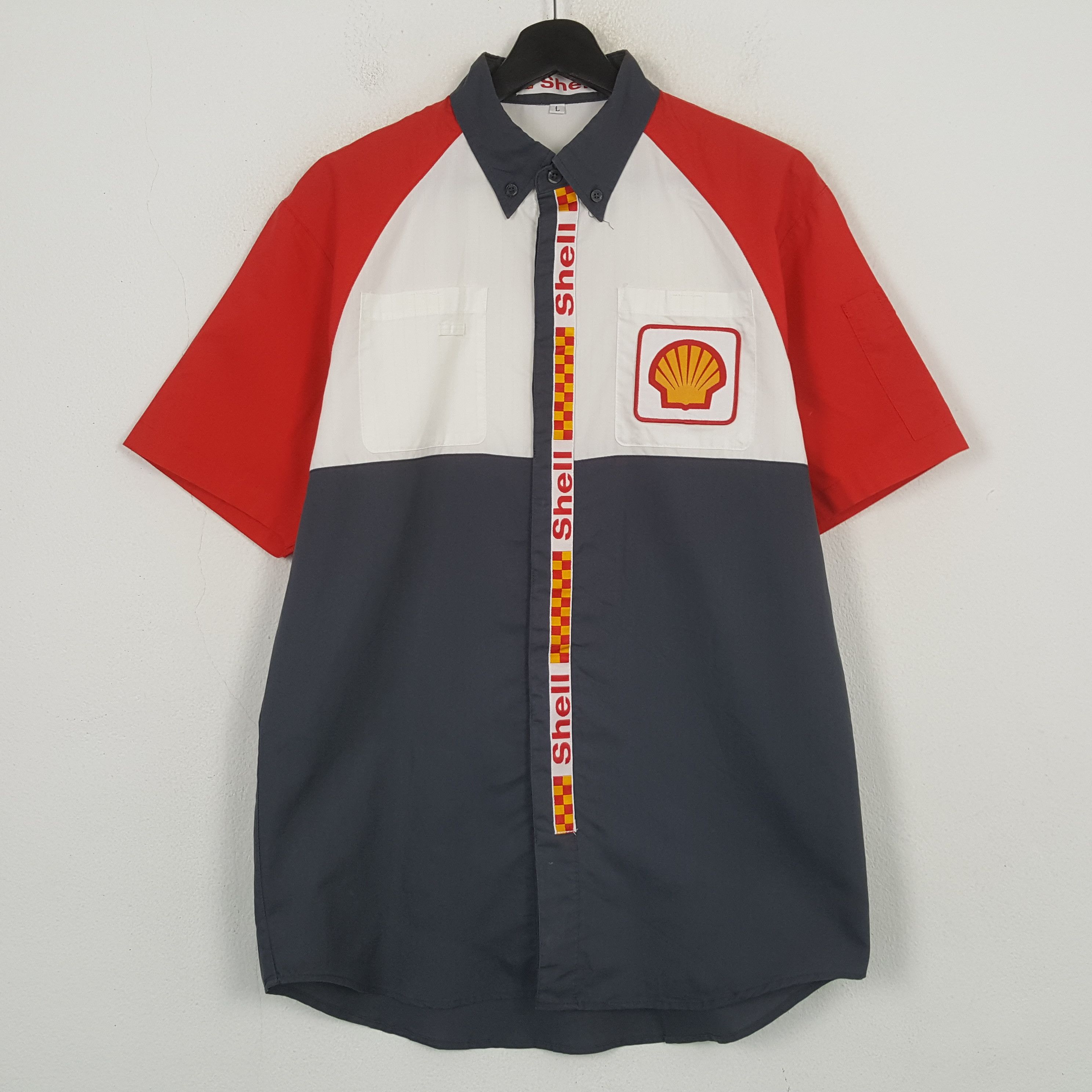 Vintage Shell Workwear Work shirt C301N65 Size US M / EU 48-50 / 2 - 3 Thumbnail
