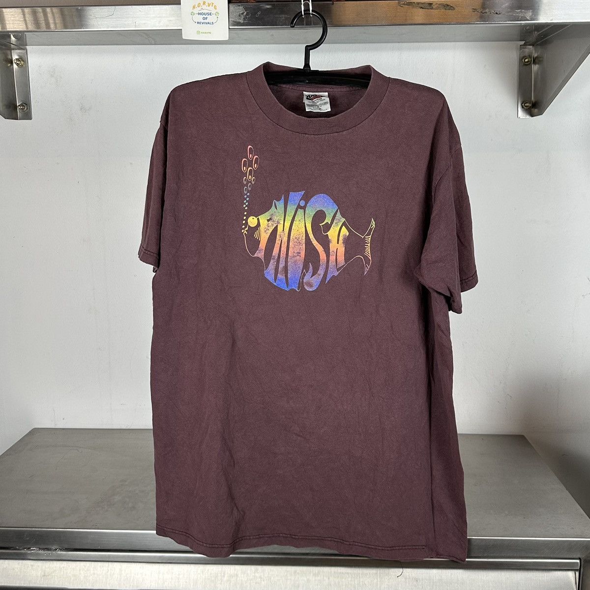 Band Tees × Tultex × Vintage Vintage 90s Phish Rock Band Tour 
