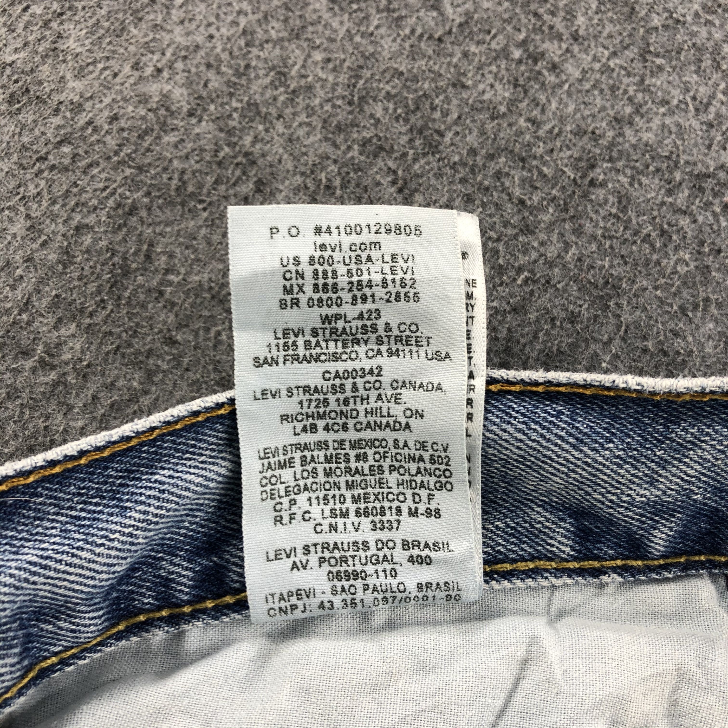 Levi's Vintage Levis 550 Jeans Stone Wash Denim-J1069 Size US 38 / EU 54 - 11 Thumbnail