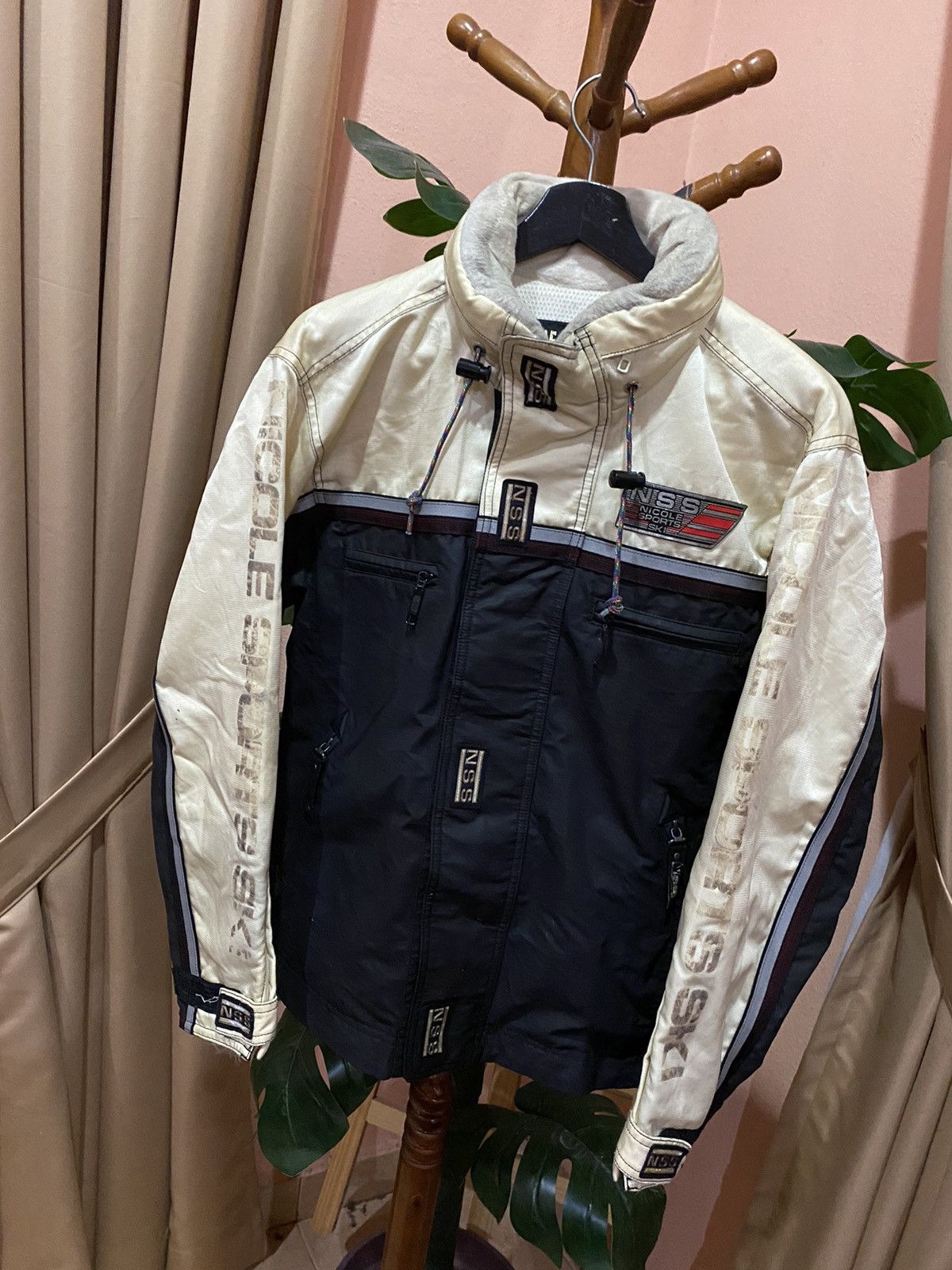Nicole Club Vintage Nicole Sports Ski Team Jacket Two-Tone Design Size US S / EU 44-46 / 1 - 2 Thumbnail