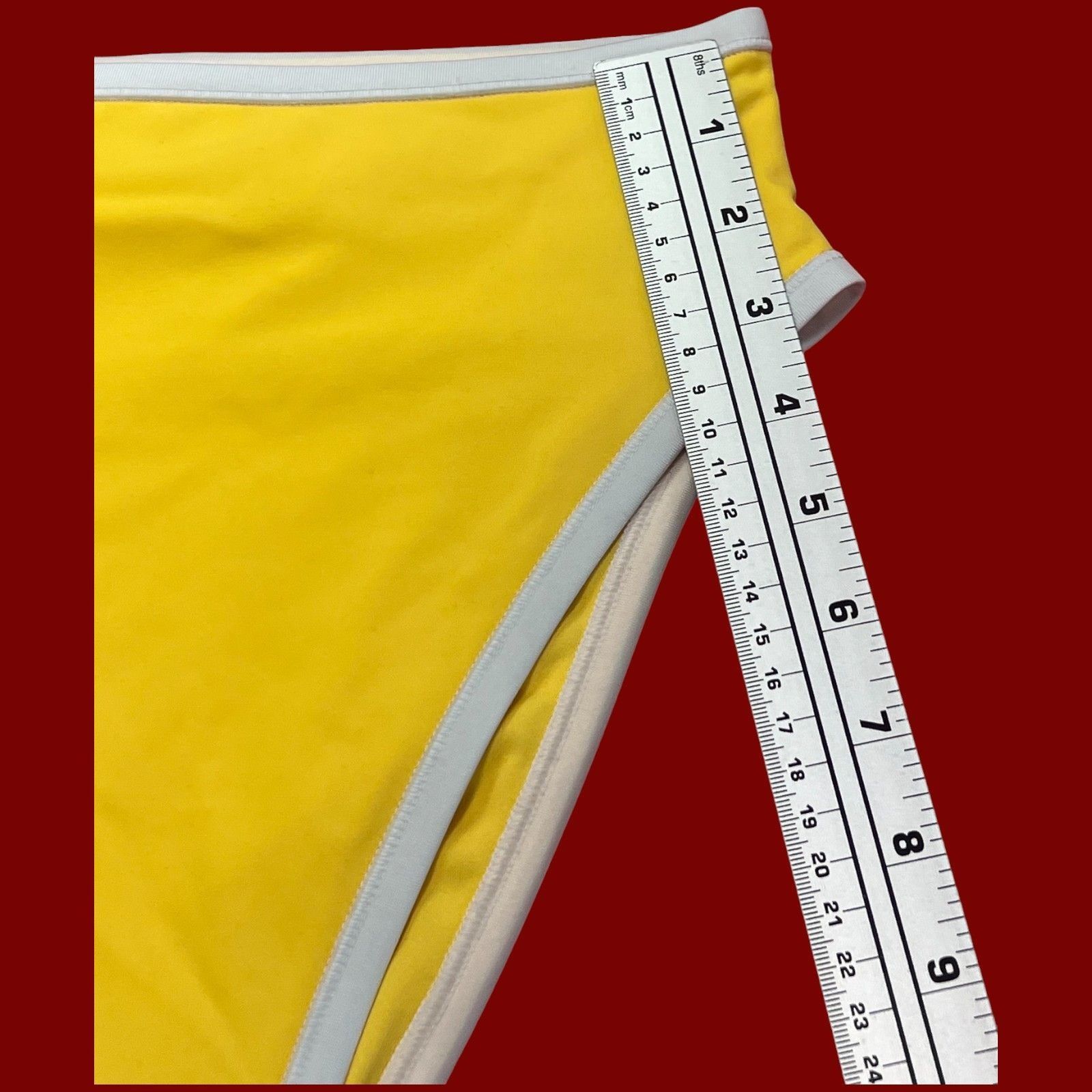 Other Shade & Shore-Women's High Waist High Leg Cheeky Contrast Ba Size ONE SIZE - 8 Thumbnail