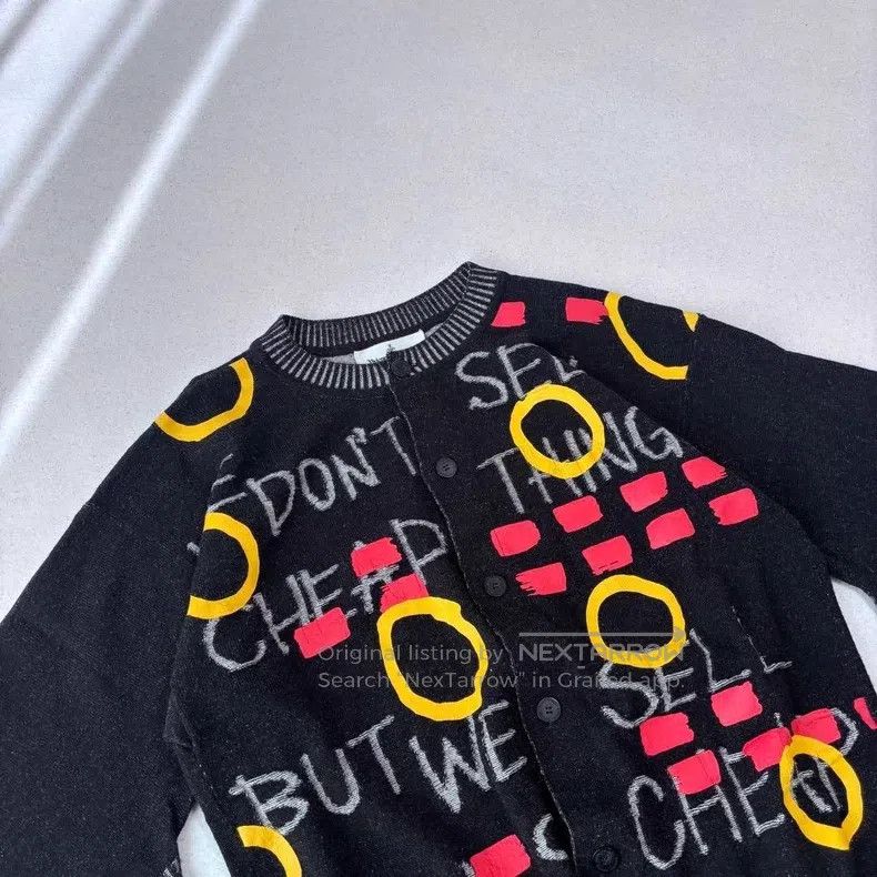 Vivienne Westwood Vivienne Westwood British frenzy graffiti knitted cardigan Size XS / US 0-2 / IT 36-38 - 3 Thumbnail