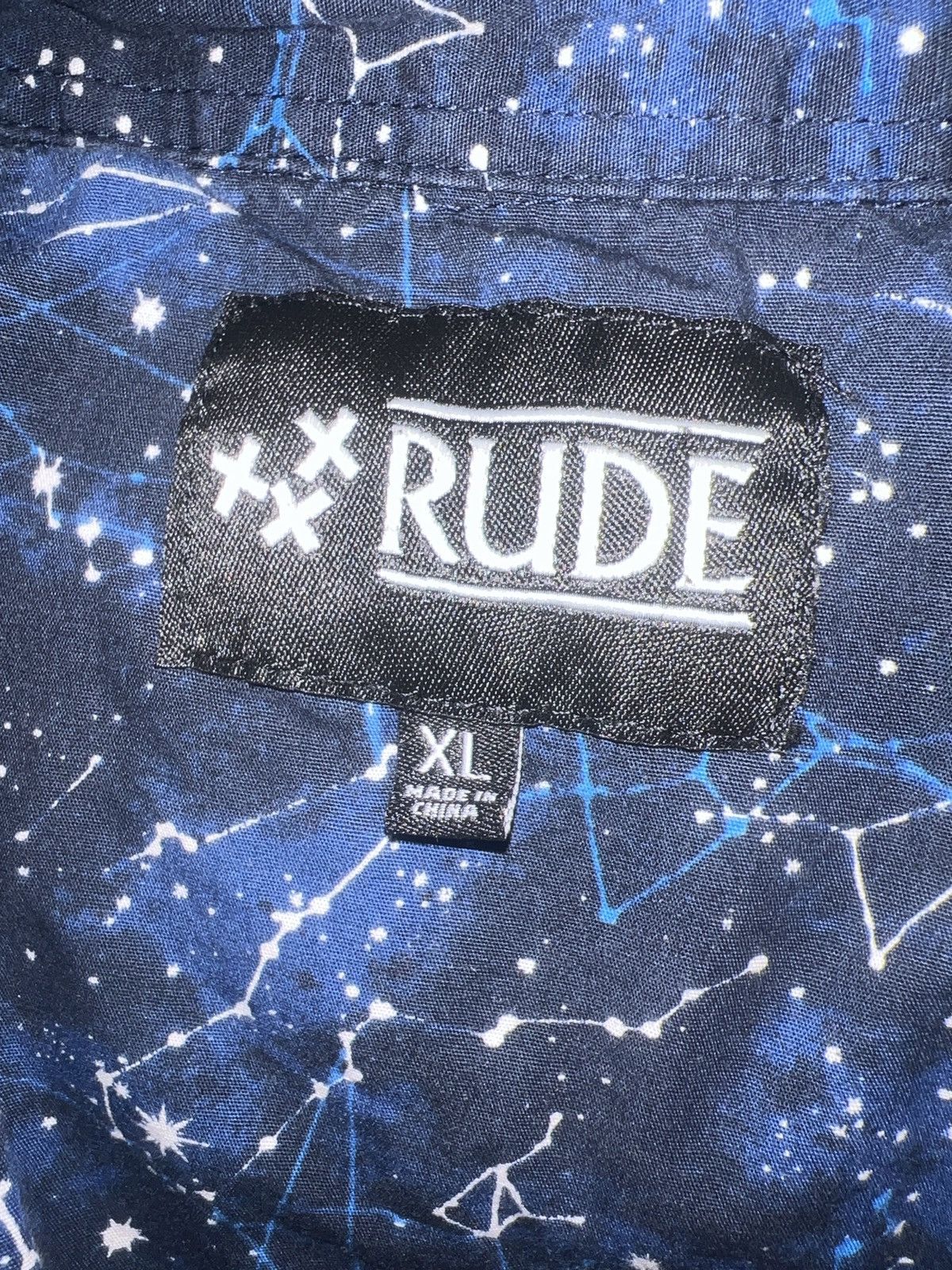 Rude Rude Constellation All-Over Button-Up Shirt Size US XL / EU 56 / 4 - 12 Thumbnail