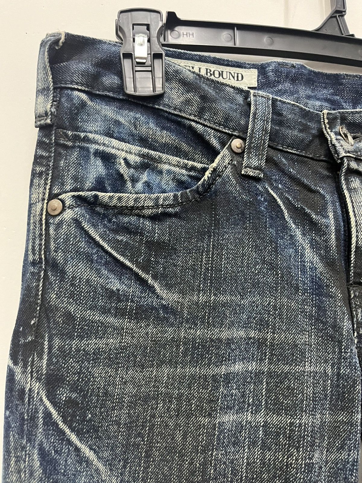 Indigo Vintage Spellbound Japan Low Rise Indigo Denim Size US 30 / EU 46 - 5 Thumbnail