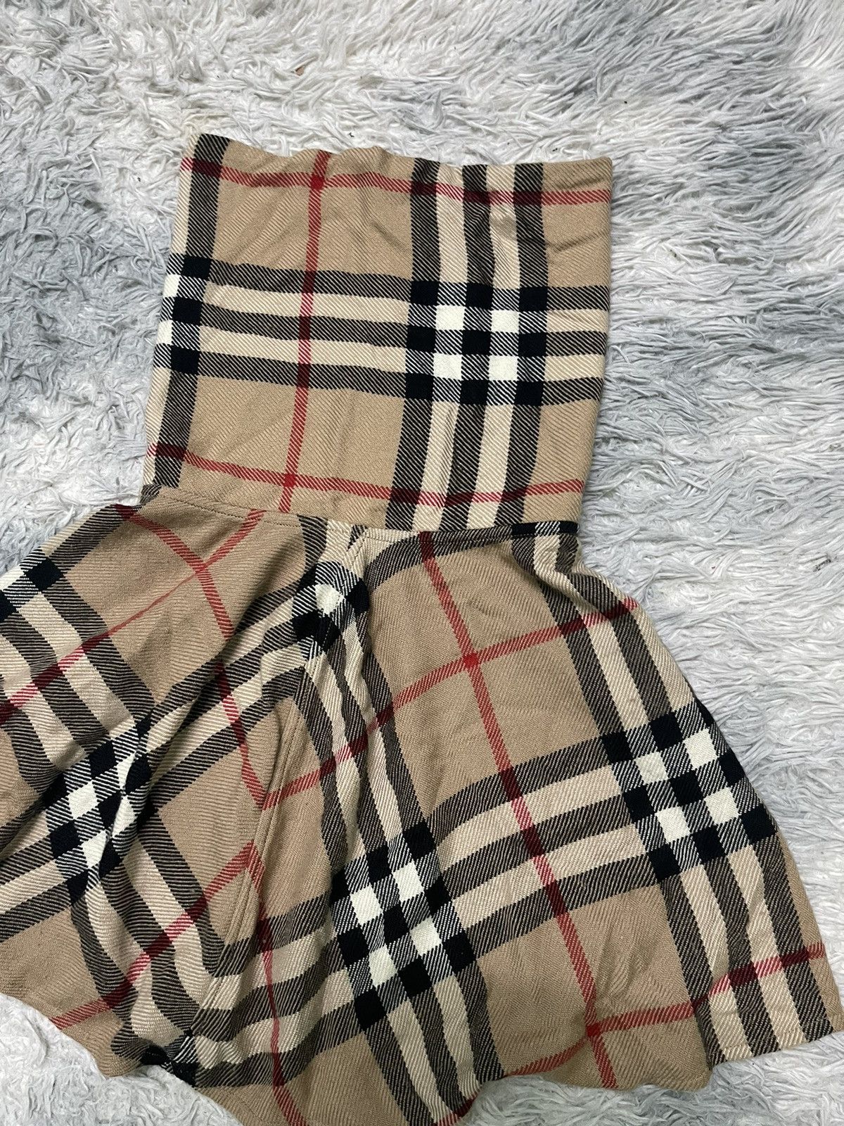 Burberry 🔥RARE🔥BURBERRY NOVACHECK WOOL MINI DRESS Size M / US 6-8 / IT 42-44 - 15 Thumbnail