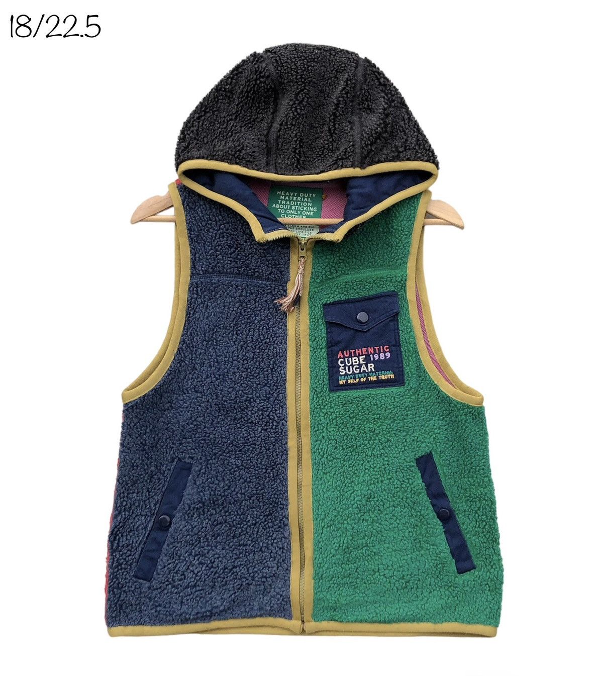 Outdoor Research RARE🔥 Vintage Heavy Duty Sherpa Wool Cube Sugar Vests Size US M / EU 48-50 / 2 - 1 Thumbnail
