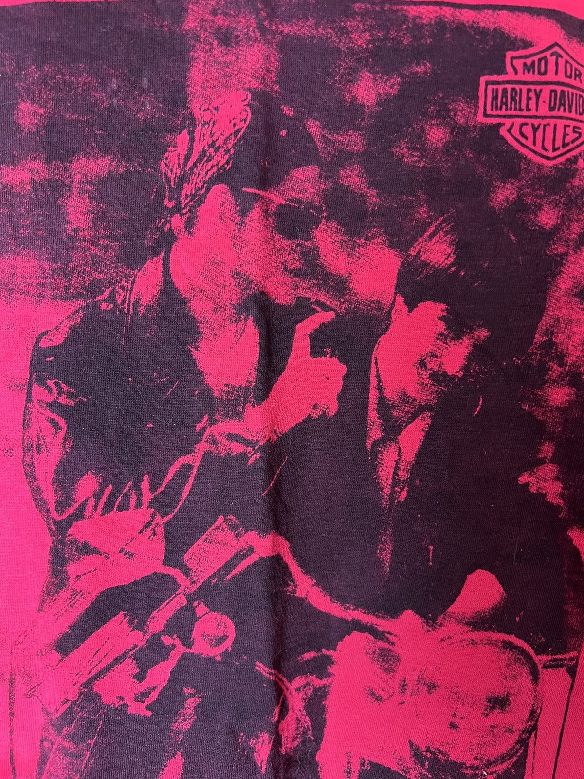 O'Neill Vintage Oneill Harley Davidson Pink Rock punk T Shirt Size US XL / EU 56 / 4 - 6 Thumbnail