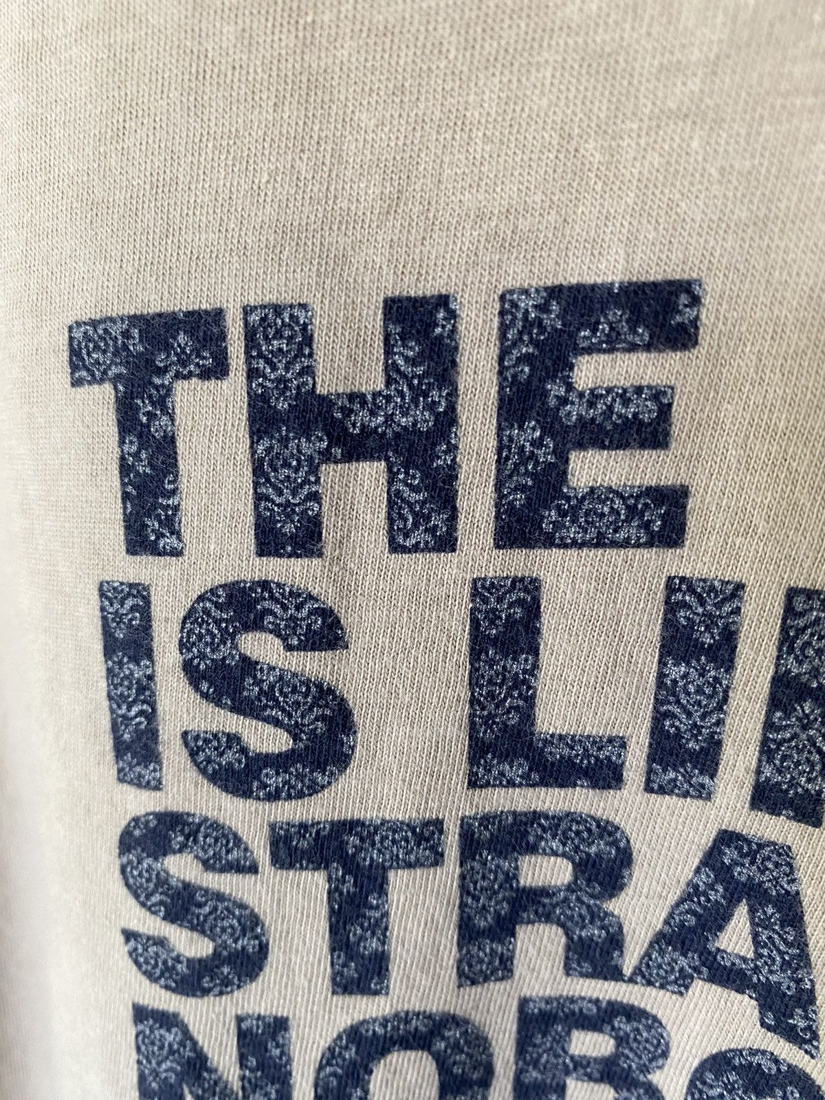 Japanese Brand × Kiminori Morishita × Le Grande Bleu (L.G.B.) Halb By Kiminori Morishita tete homme Paisley Poem tee Size US M / EU 48-50 / 2 - 4 Thumbnail