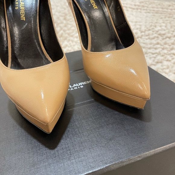 Yves Saint Laurent Saint Laurent YSL pumps vitello vernice heels Size US 8 / IT 38 - 2 Thumbnail