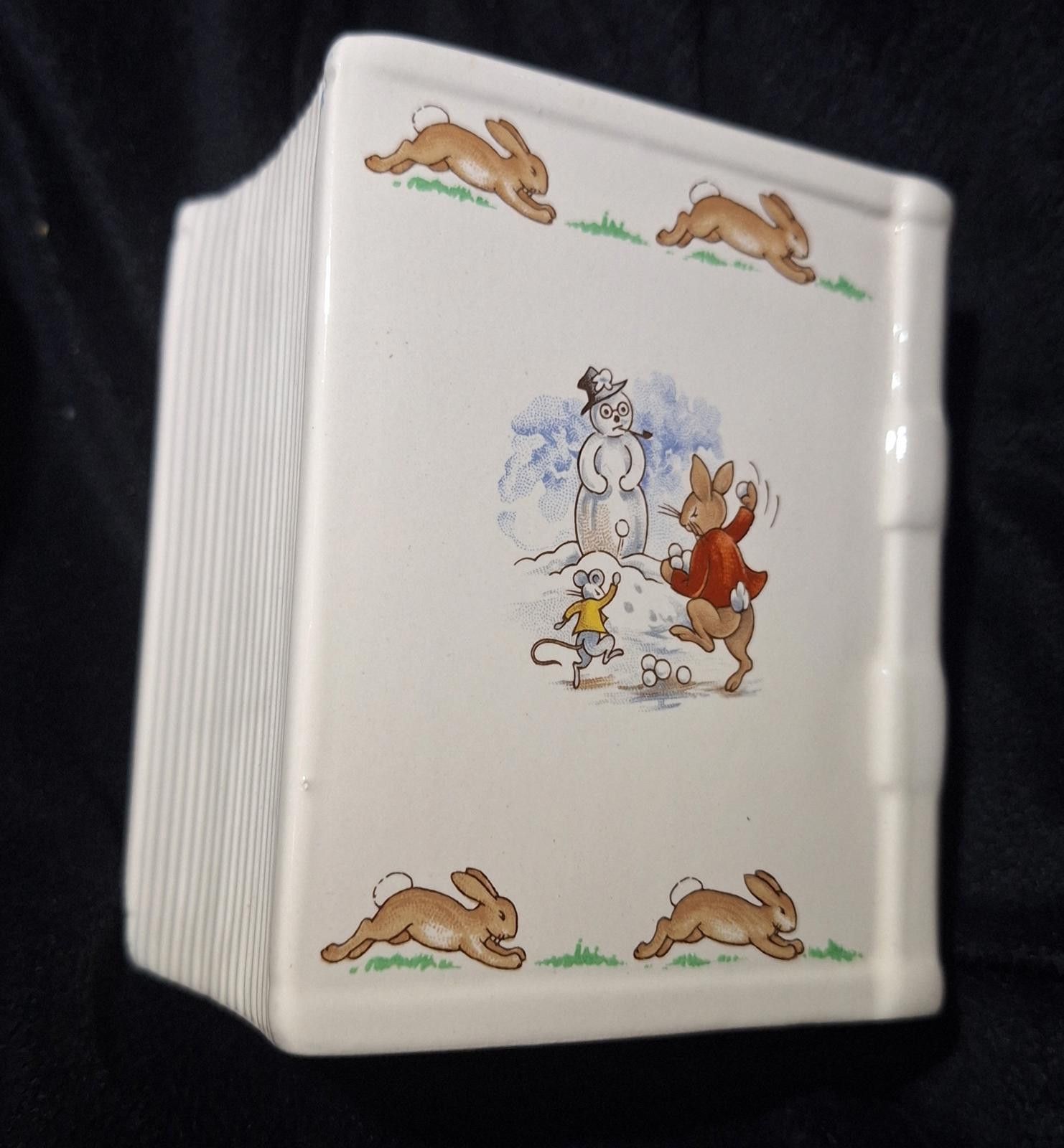 Other 1936 Royal Doulton Bunnykins Ceramic Book Bank Size ONE SIZE - 4 Thumbnail