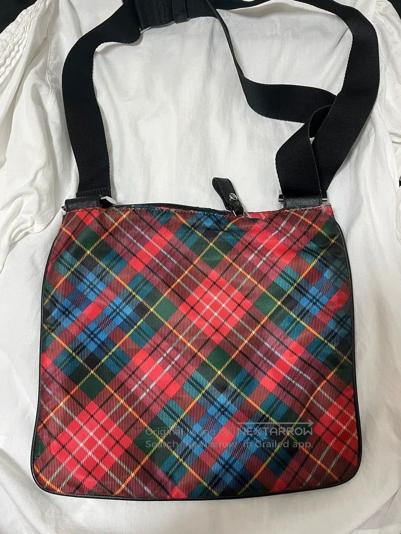 Vivienne Westwood Vivienne Westwood size os Plaid Crossbody Bag Size ONE SIZE - 4 Thumbnail