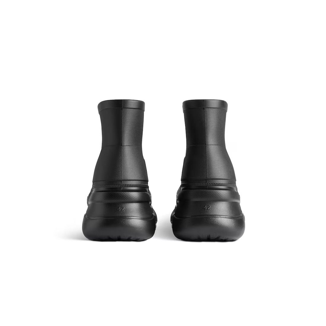 Balenciaga × Crocs o1w1db10525 Crocs™ Booties in Black Size US 7 / EU 40 - 5 Thumbnail
