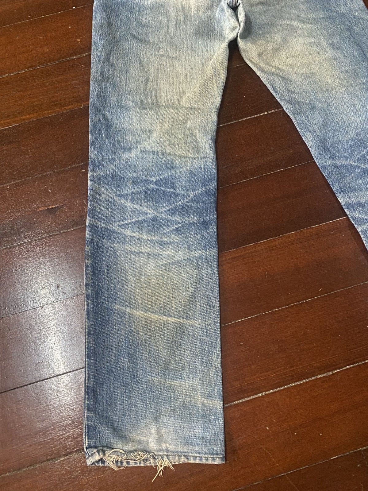 Japanese Brand 🔥Mega Rare🔥Japanese Bobson Distressed Denim Jeans mud wash Size US 33 - 17 Thumbnail
