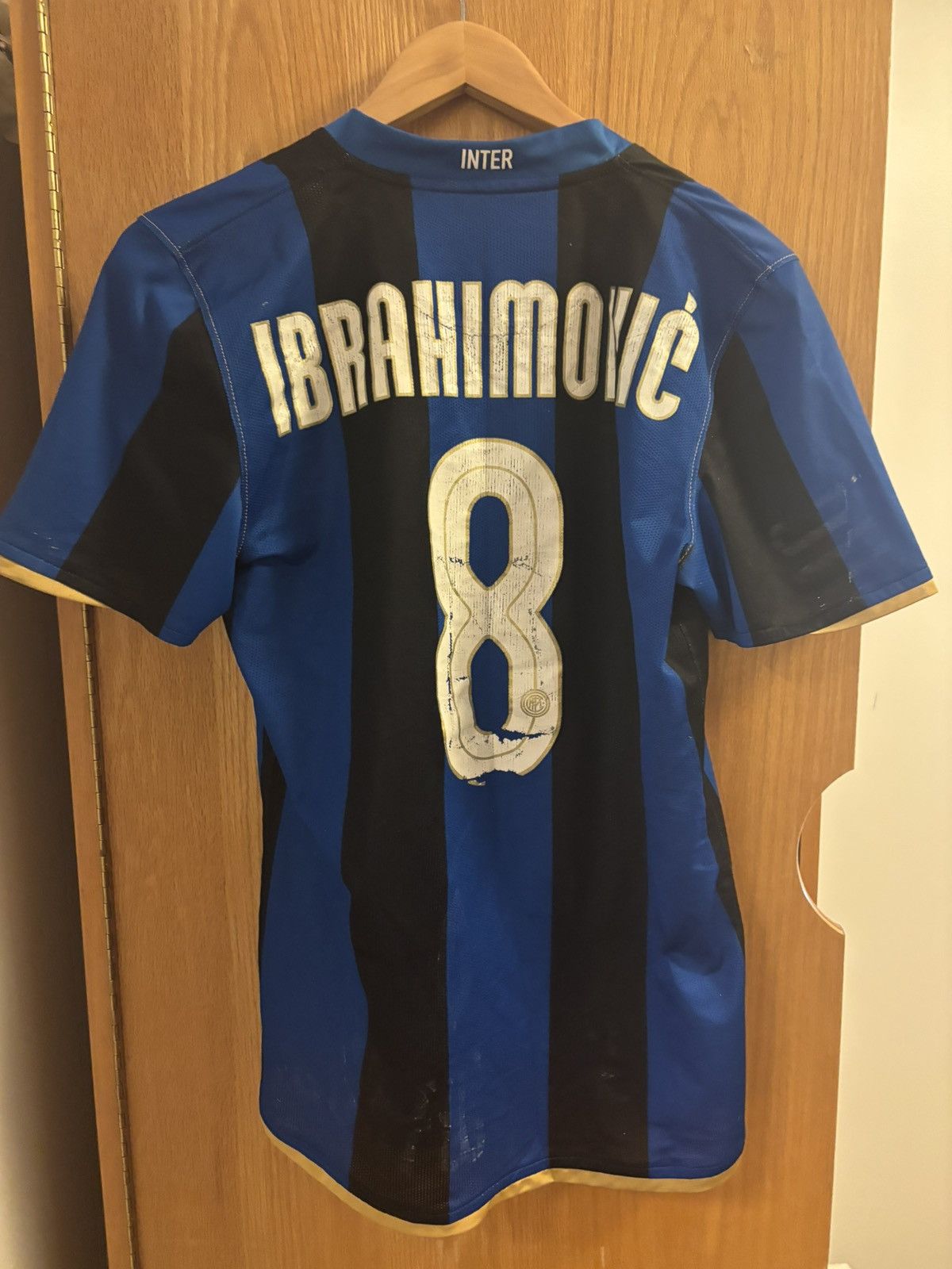 Nike Vintage 2006(Bloke Core) Zlatan Ibrahimovič Jersey Size US M / EU 48-50 / 2 - 2 Thumbnail