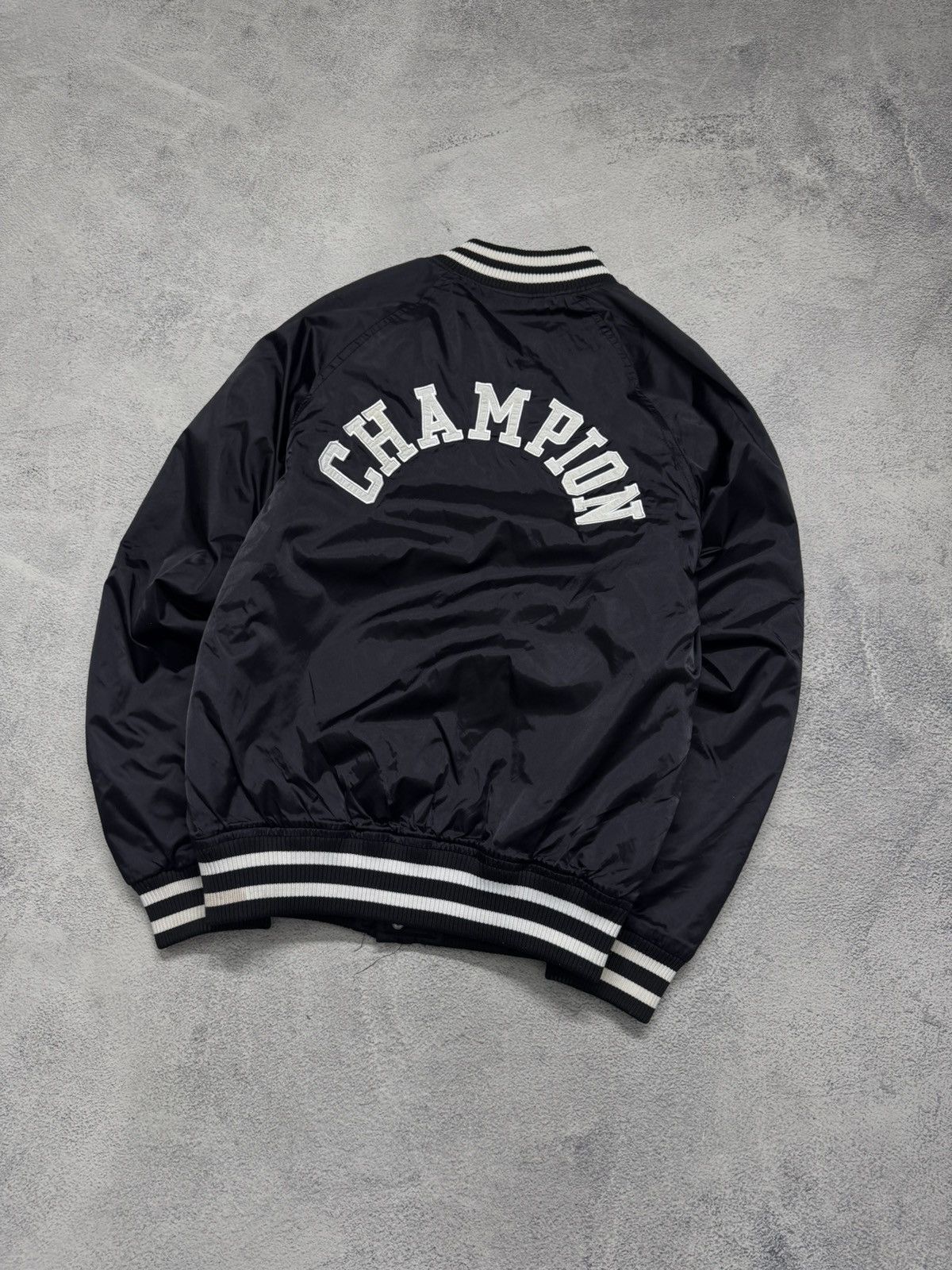 Champion Vintage Y2k Champion Bomber Jacket 00’s Size US XS / EU 42 / 0 - 10 Thumbnail