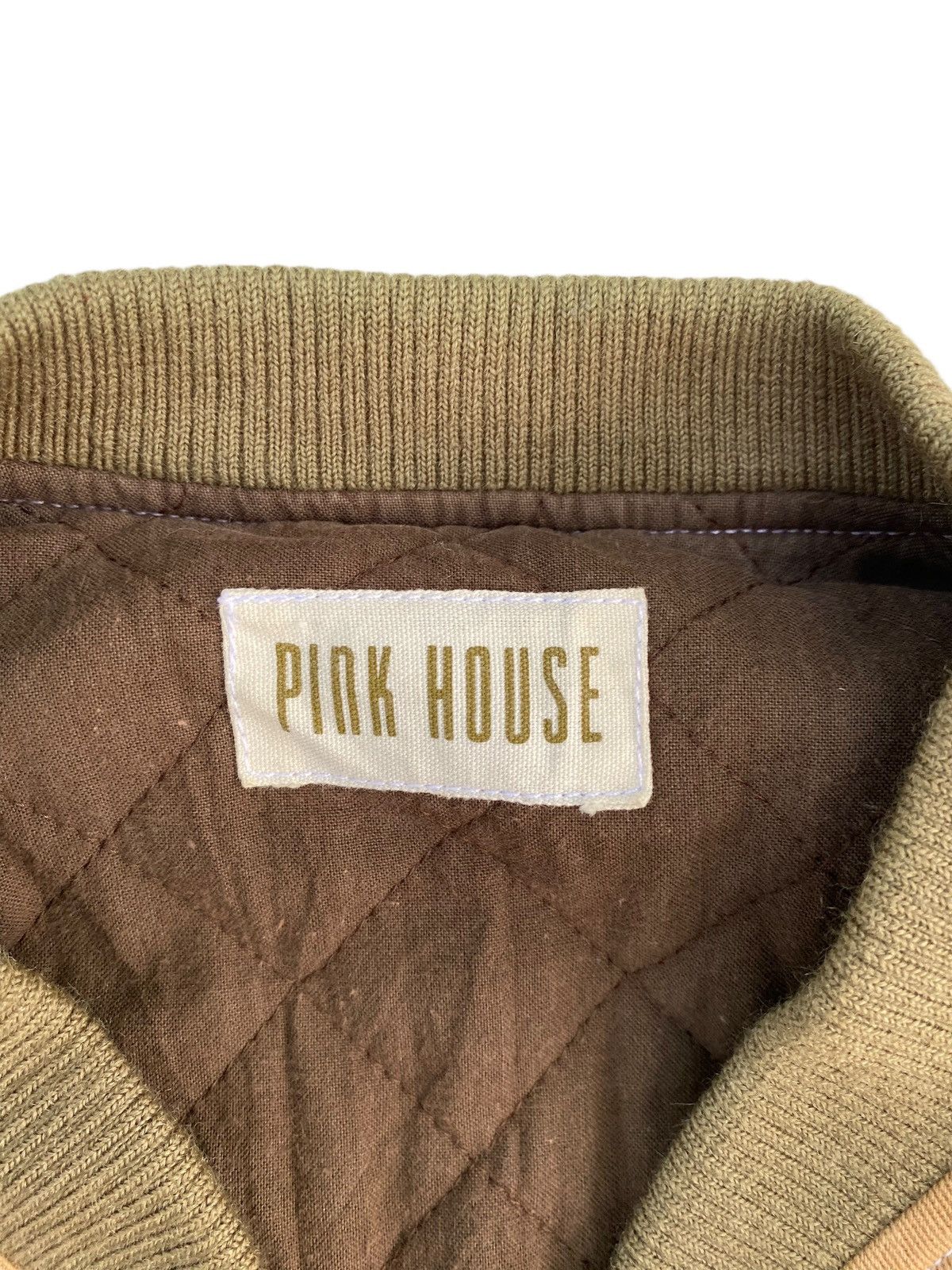 Pink House × Vintage Vtg Pink House Bomber Jacket Style Size US M / EU 48-50 / 2 - 11 Thumbnail