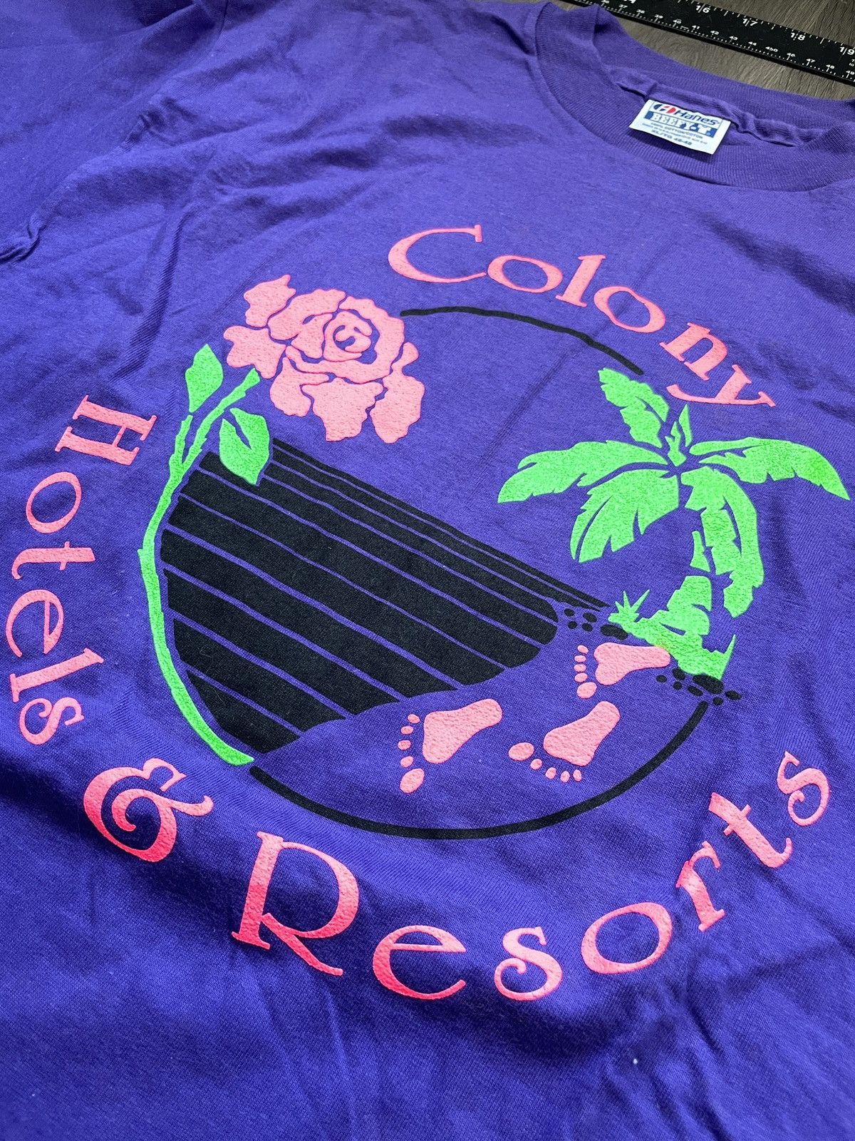 Vintage Vintage Colony Hotel “Vacation Promo” T-Shirt (Sz. XL) Size US XL / EU 56 / 4 - 2 Thumbnail
