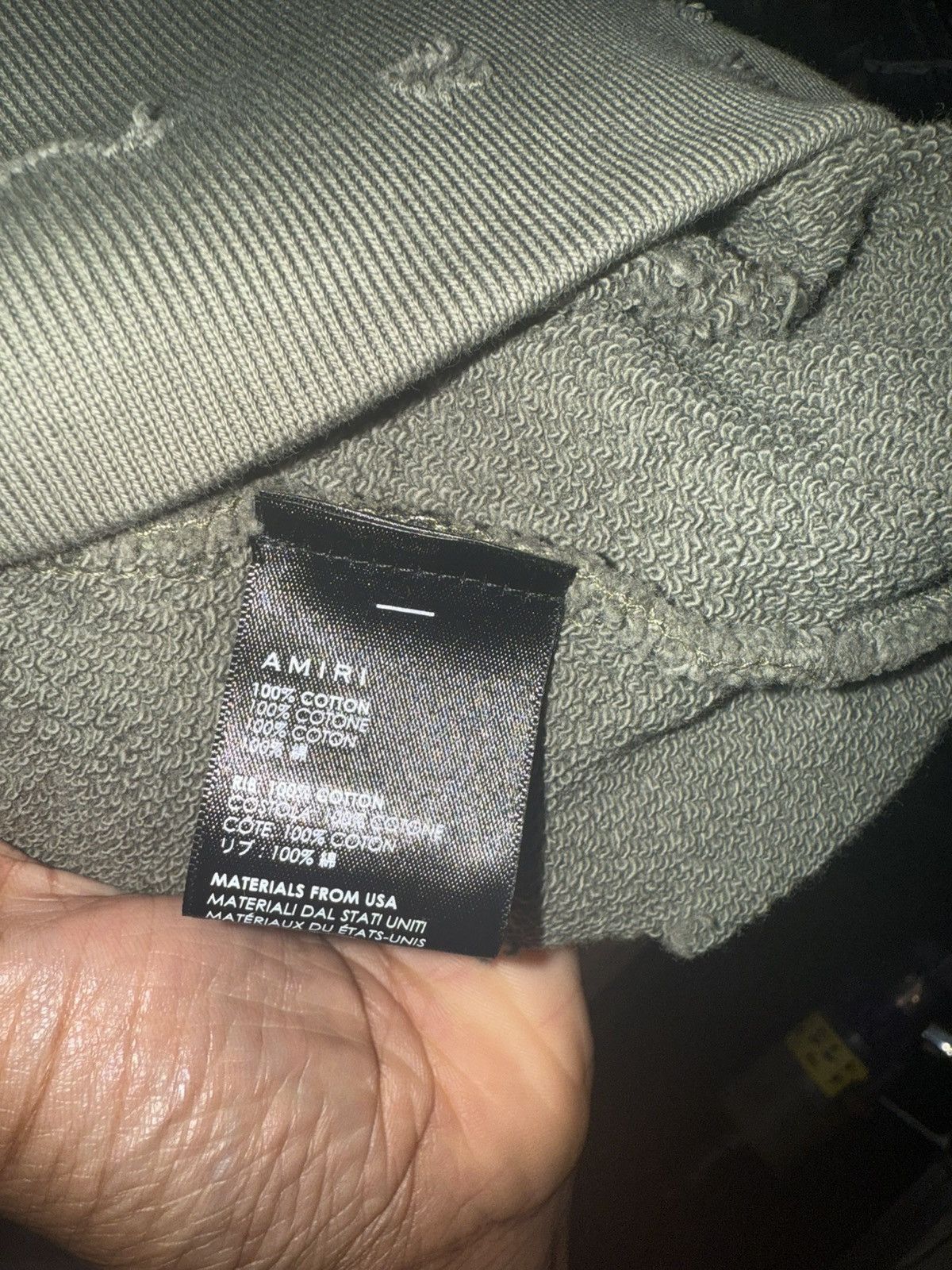 Amiri Amiri sweater Size US L / EU 52-54 / 3 - 4 Thumbnail