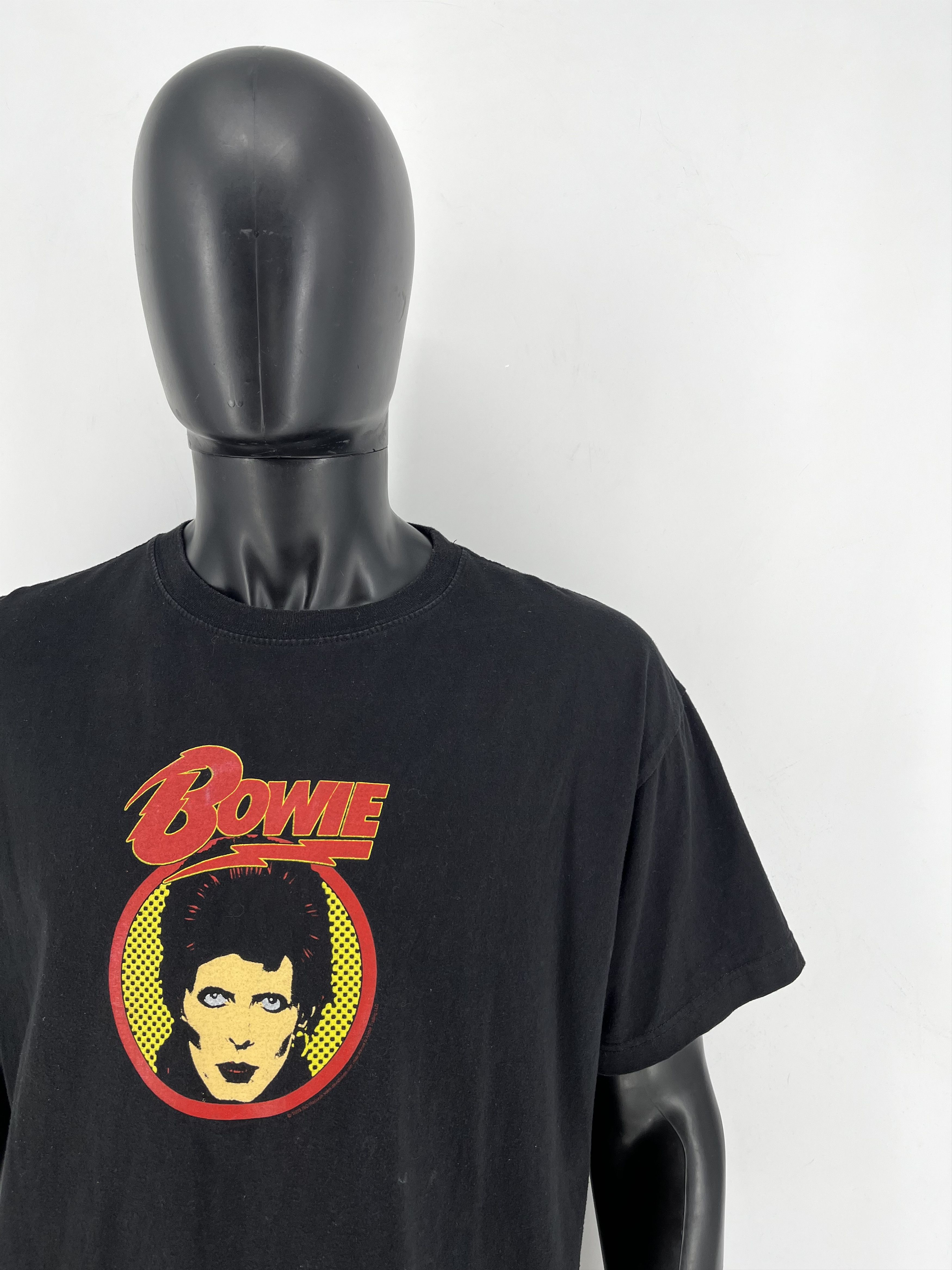 Other Men’s Vintage T-Shirt Bowie 2003 Size L Rock Band Black Size US L / EU 52-54 / 3 - 7 Thumbnail