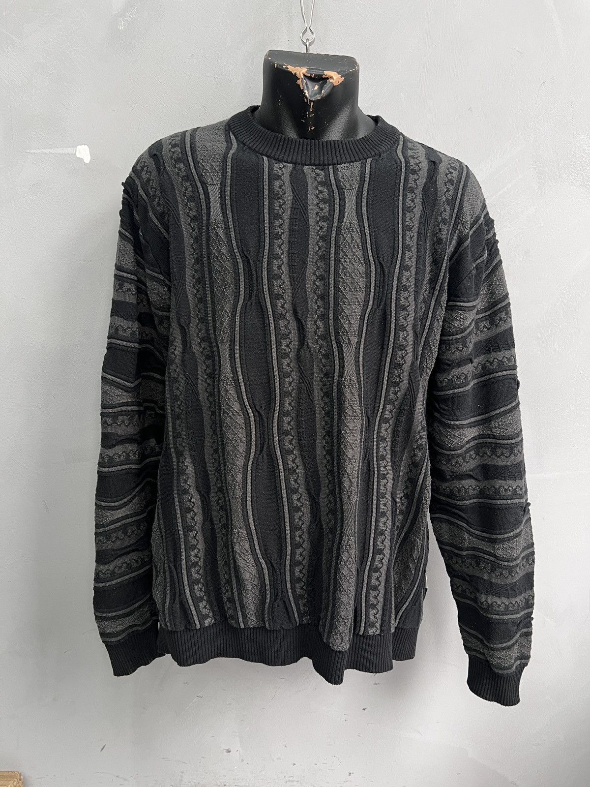 Coogi Kable knitted coogi hype style Australian sweater y2k Size US M / EU 48-50 / 2 - 1 Thumbnail