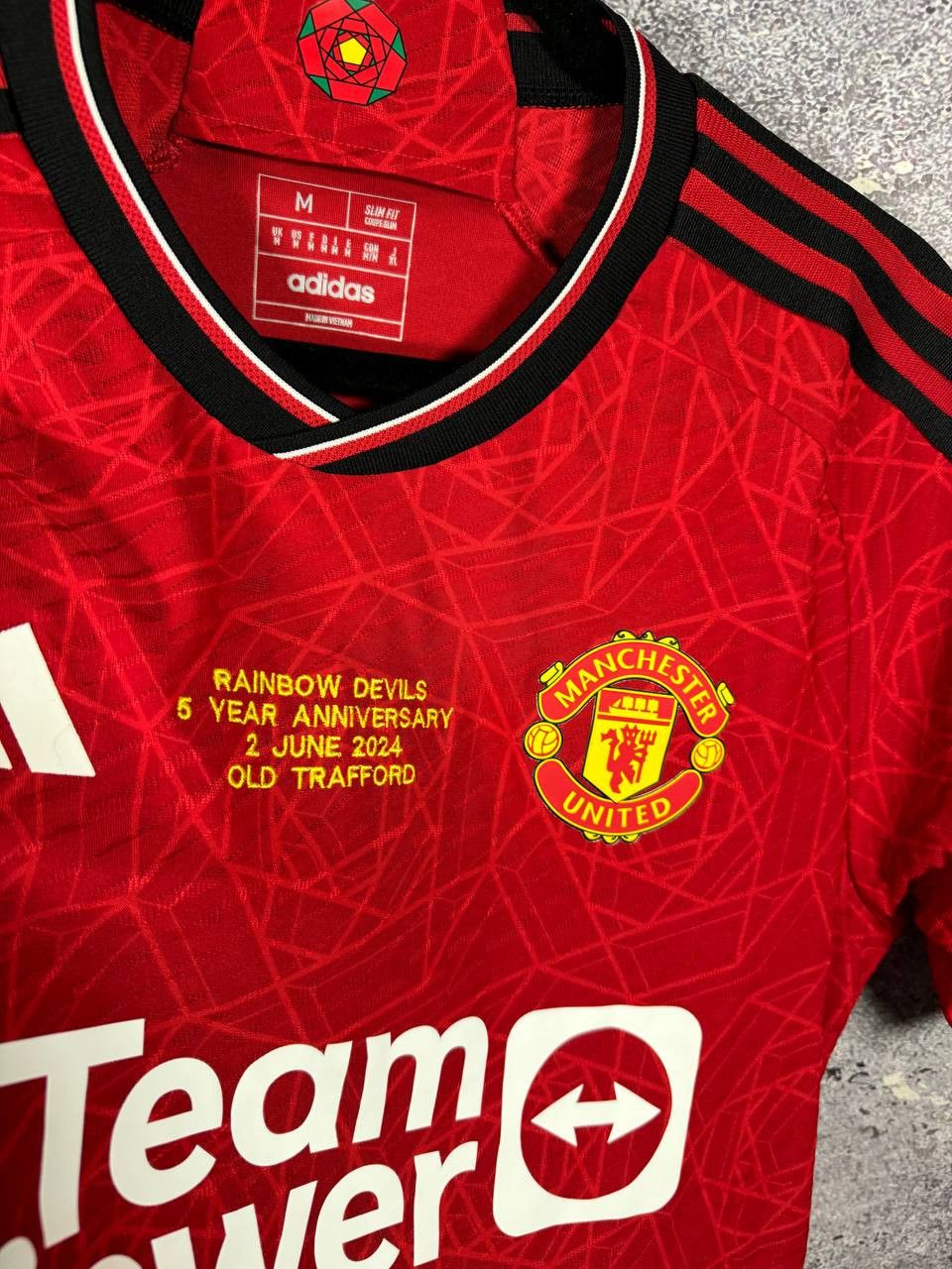 Adidas Manchester United 2023/24 Adidas Soccer Jersey Medium Size US M / EU 48-50 / 2 - 10 Thumbnail